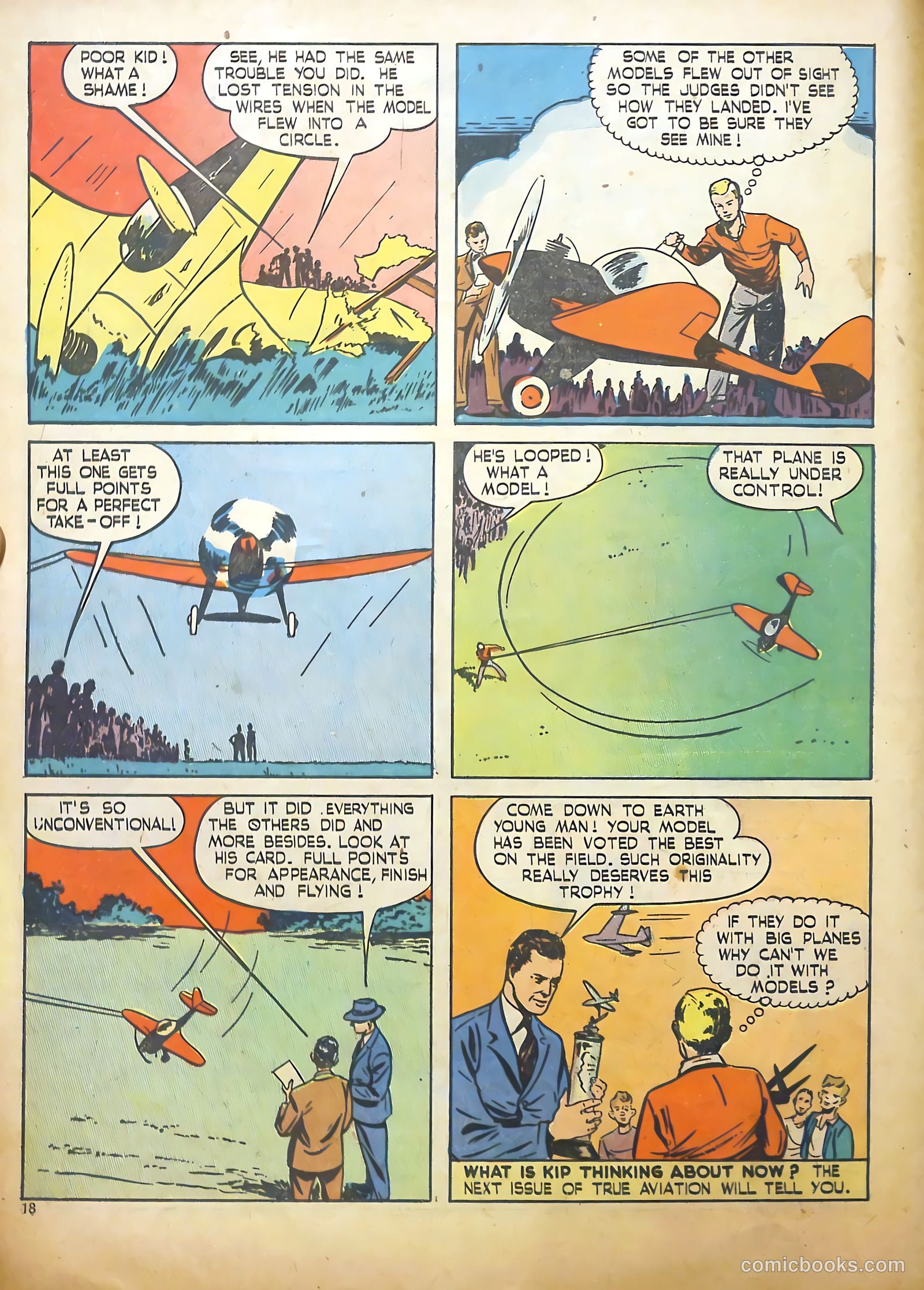 Aviation Adventures and Model Building #16 (1946) — page 18 of 51
