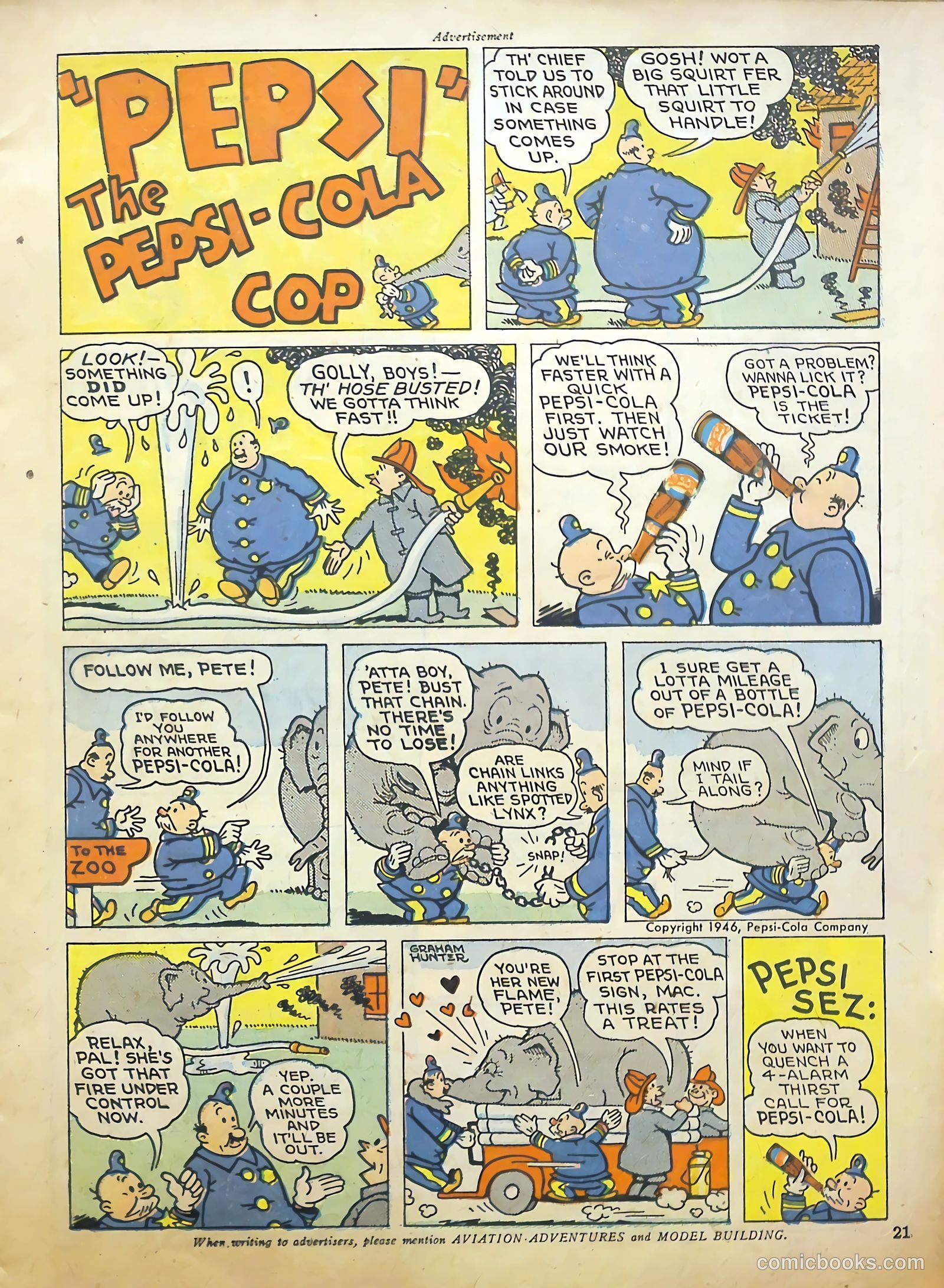 Aviation Adventures and Model Building #16 (1946) — page 21 of 51