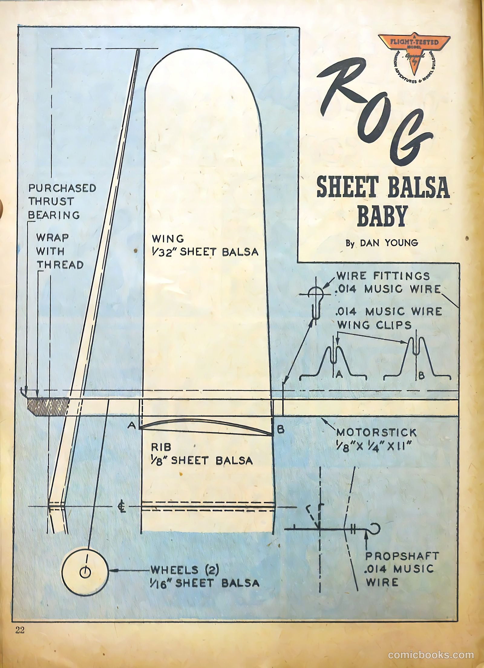 Aviation Adventures and Model Building #16 (1946) — page 22 of 51
