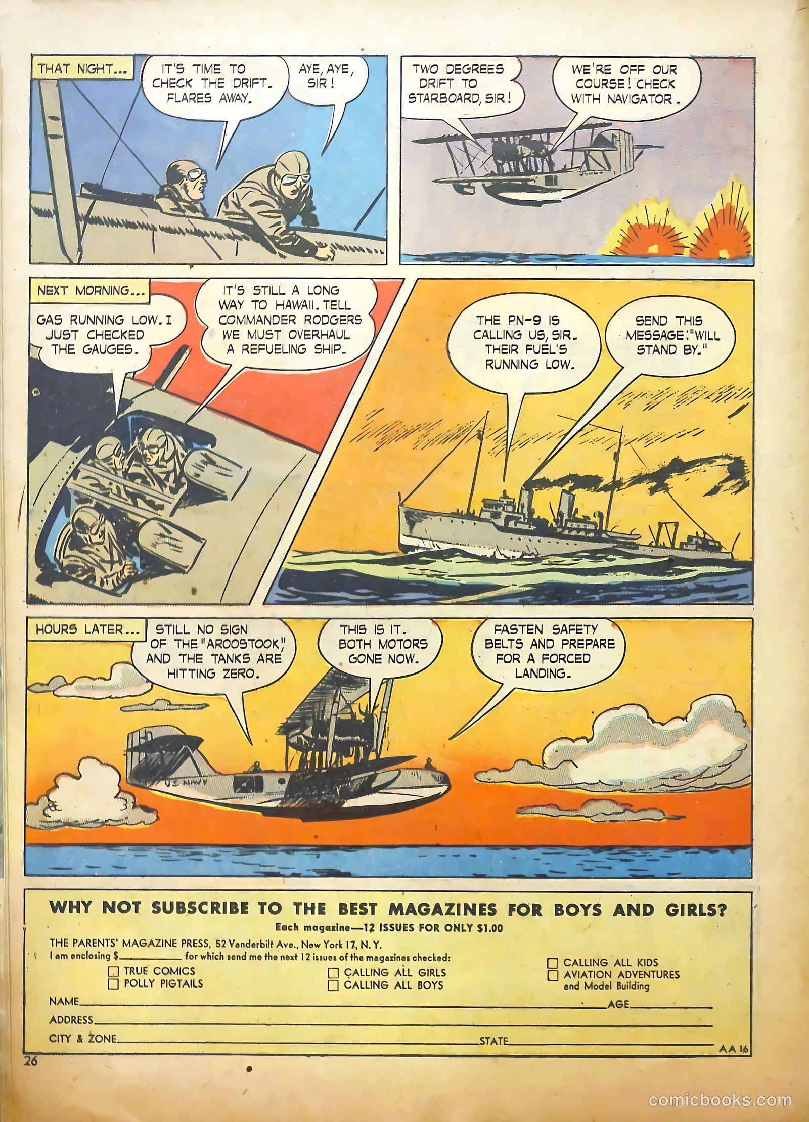 Aviation Adventures and Model Building #16 (1946) — page 26 of 51