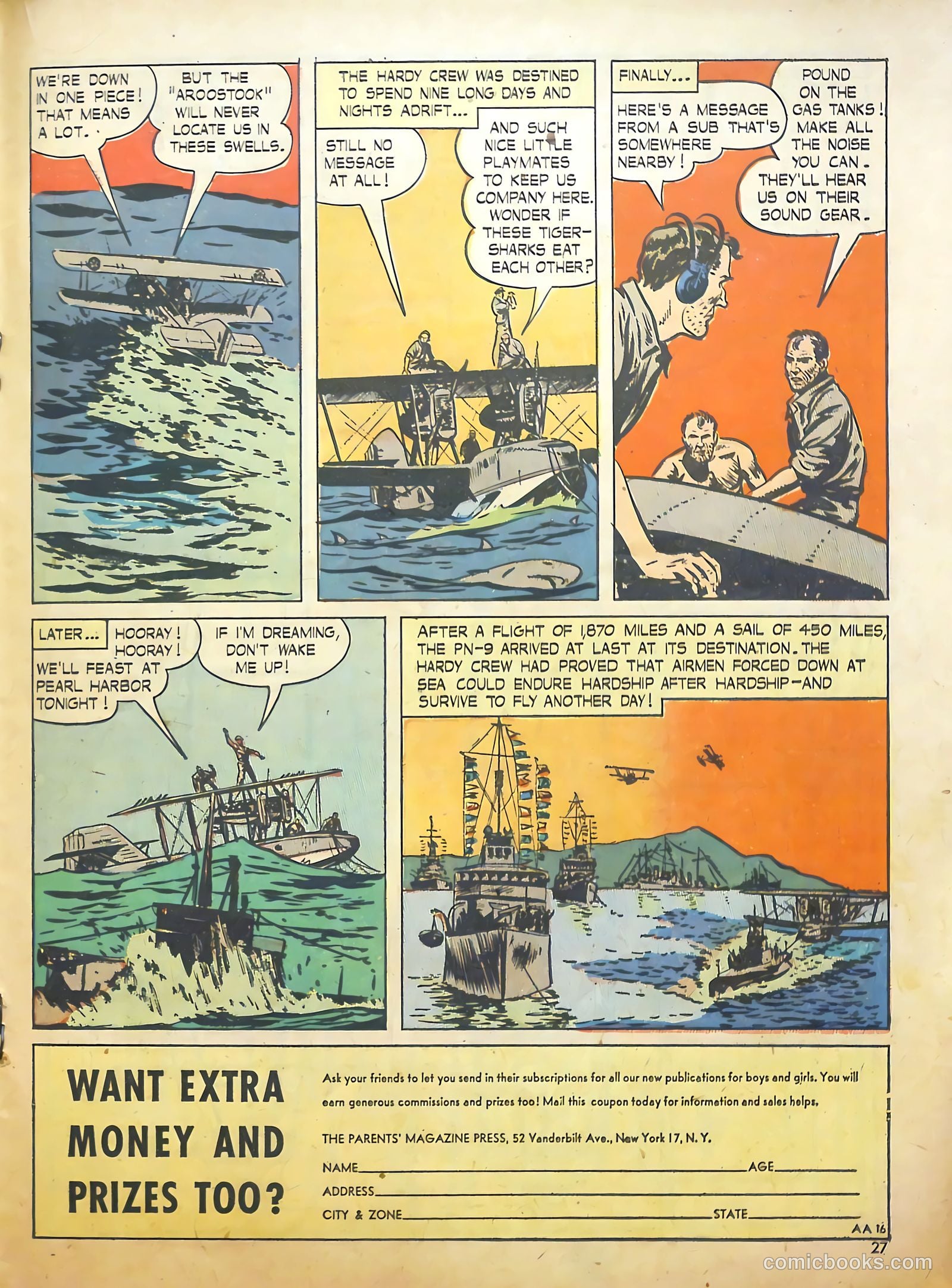 Aviation Adventures and Model Building #16 (1946) — page 27 of 51