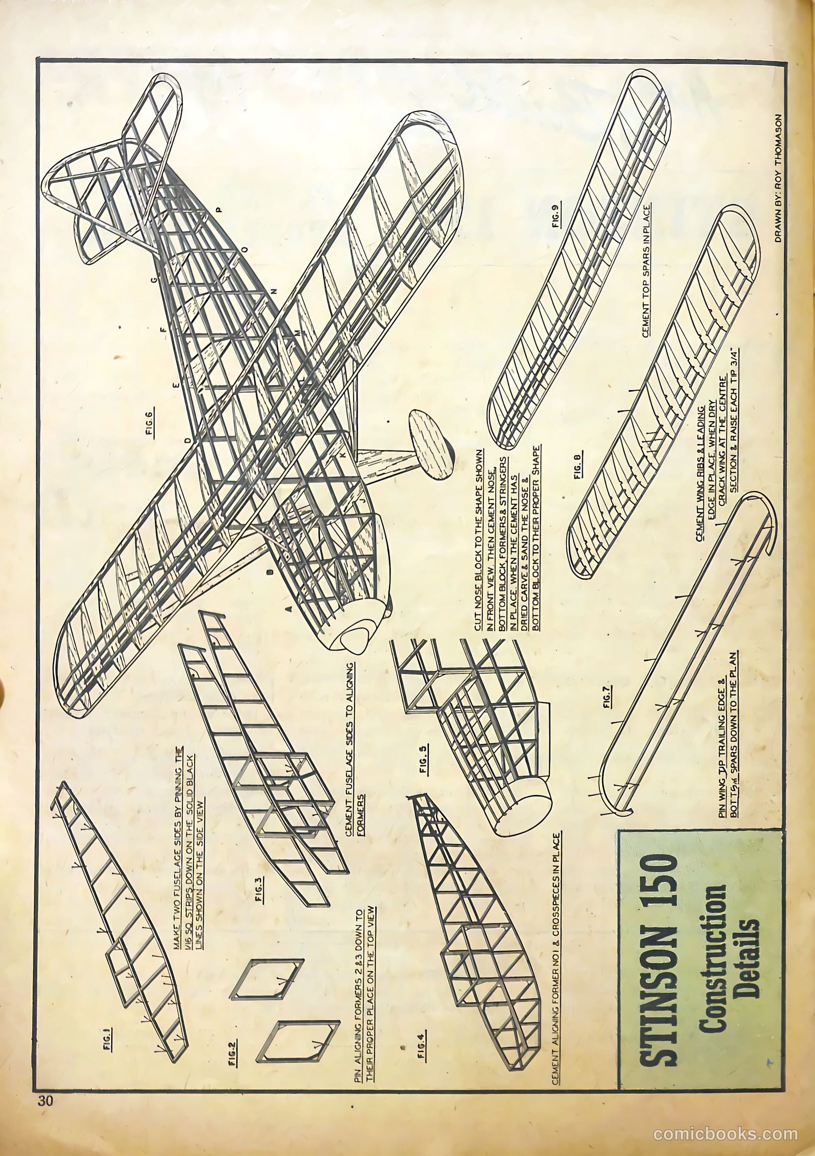 Aviation Adventures and Model Building #16 (1946) — page 30 of 51