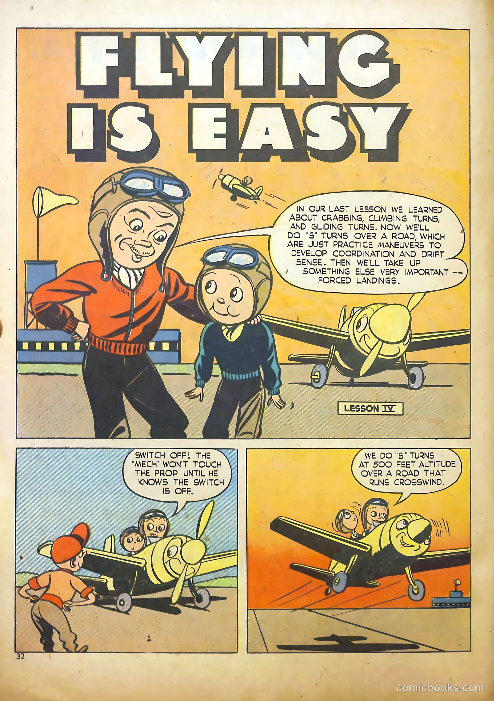 Aviation Adventures and Model Building #16 (1946) — page 32 of 51