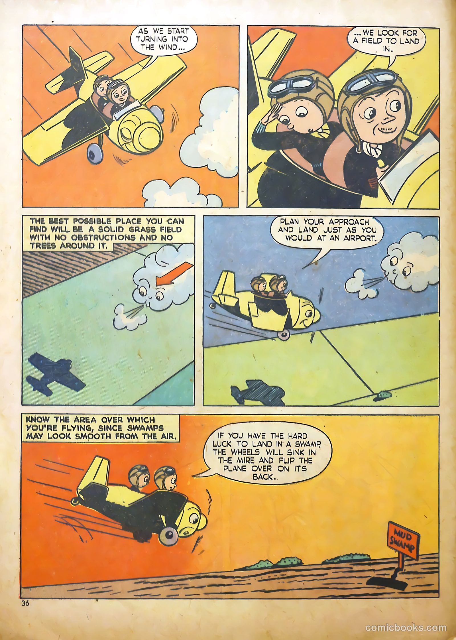 Aviation Adventures and Model Building #16 (1946) — page 36 of 51