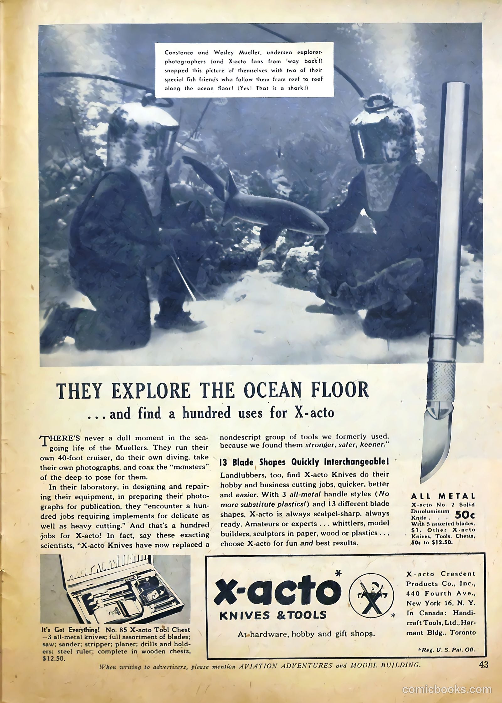 Aviation Adventures and Model Building #16 (1946) — page 42 of 51