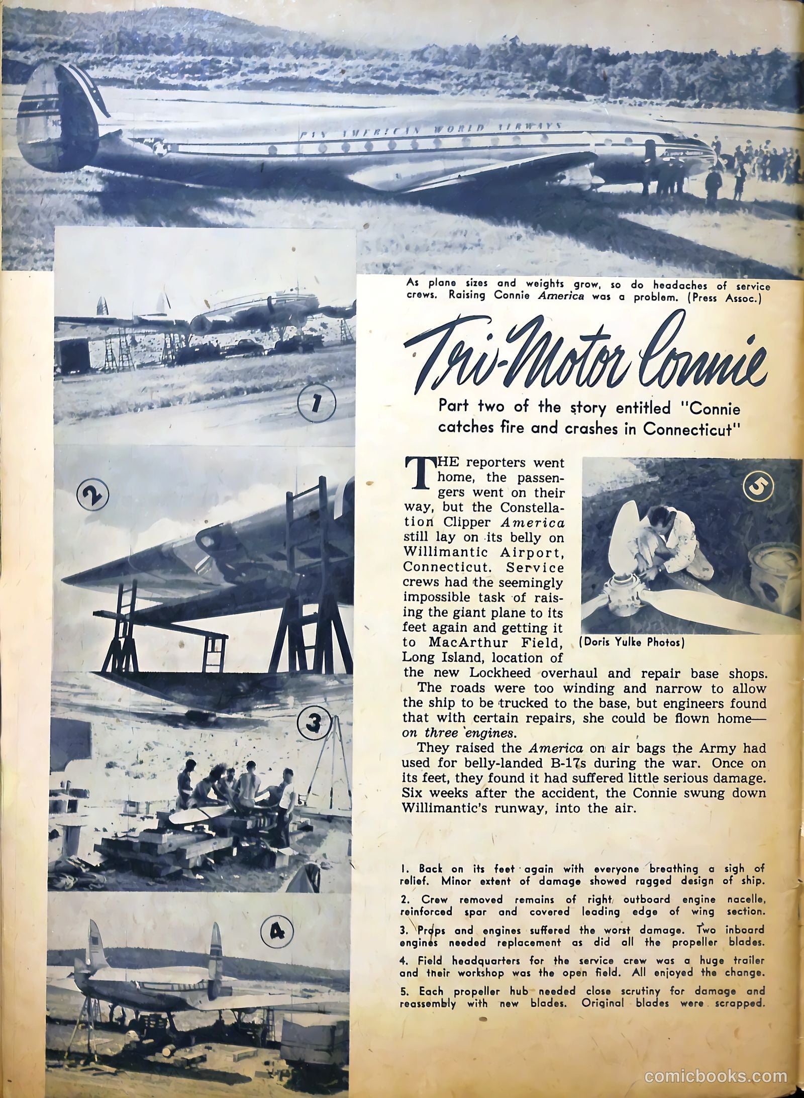 Aviation Adventures and Model Building #16 (1946) — page 47 of 51