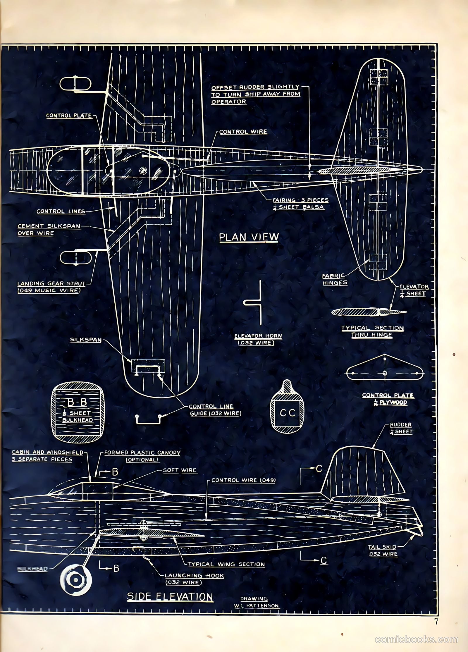 Aviation Adventures and Model Building #17 (1947) — page 7 of 60