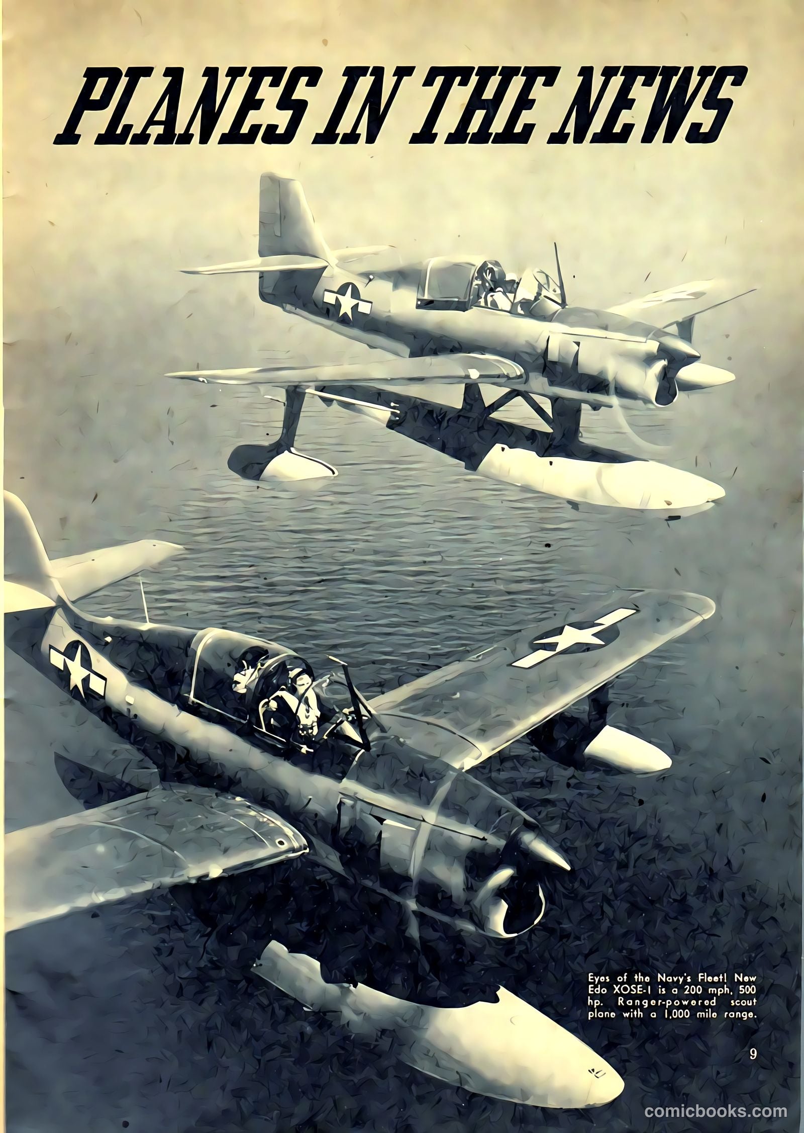 Aviation Adventures and Model Building #17 (1947) — page 9 of 60
