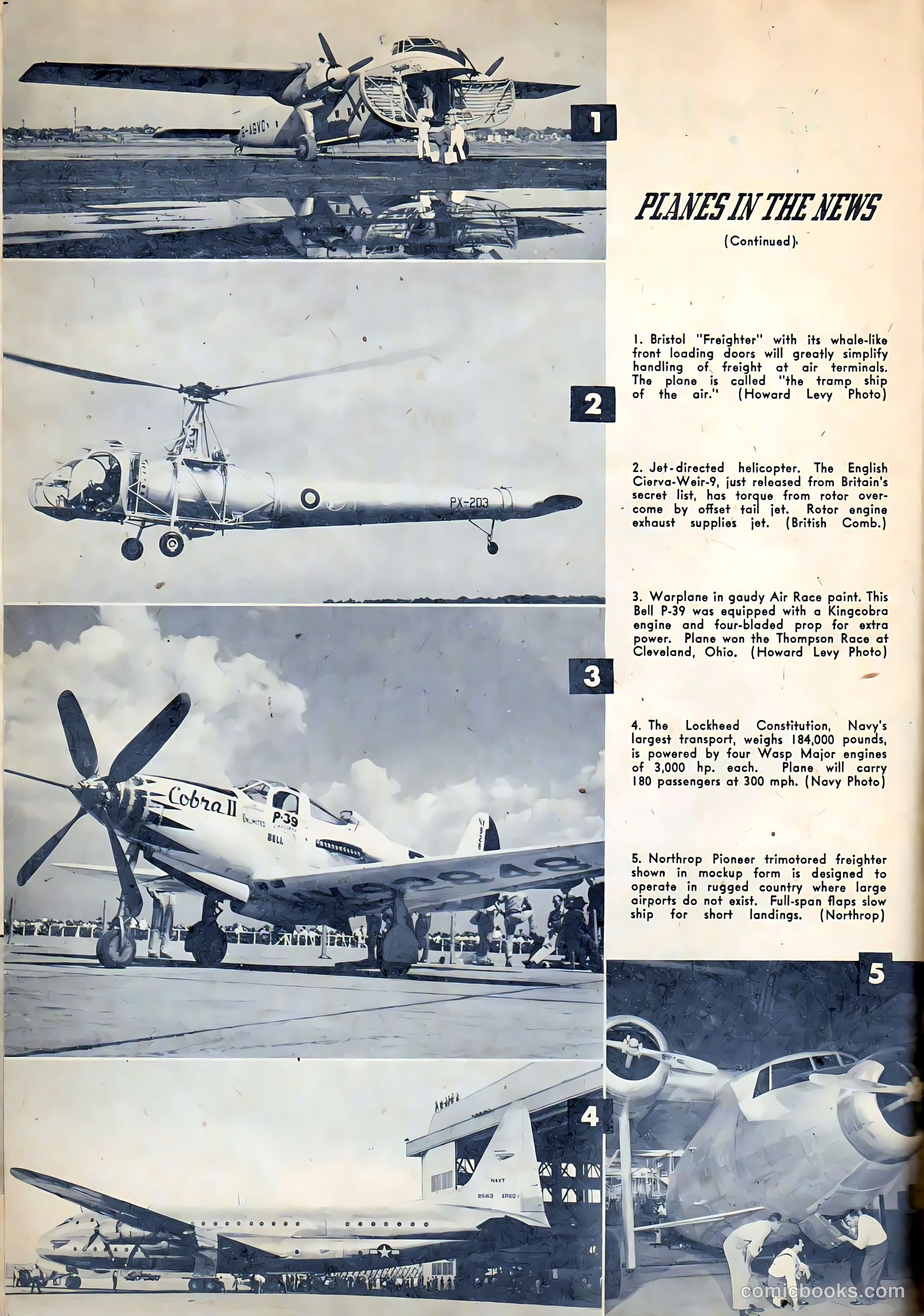 Aviation Adventures and Model Building #17 (1947) — page 10 of 60