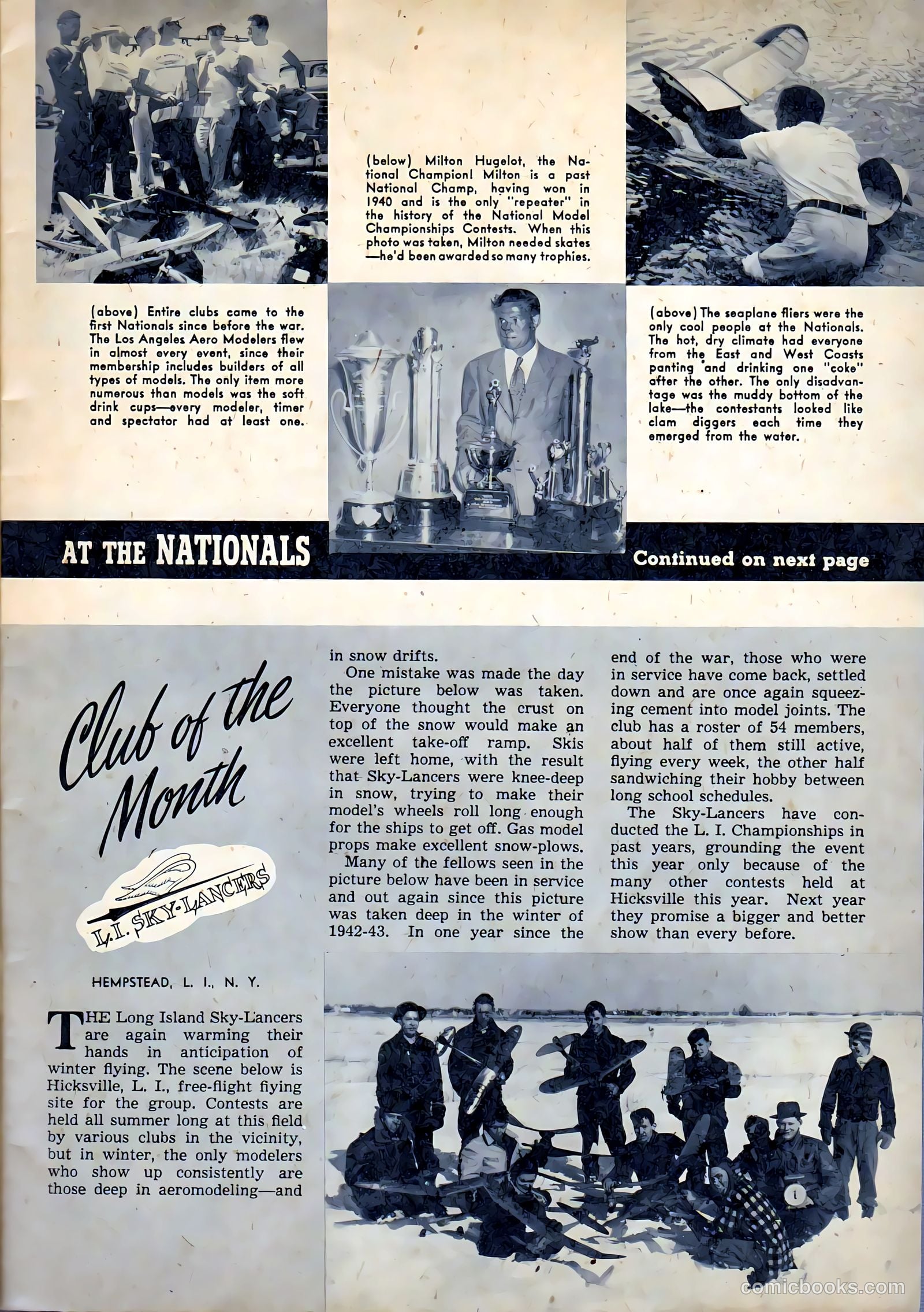 Aviation Adventures and Model Building #17 (1947) — page 13 of 60