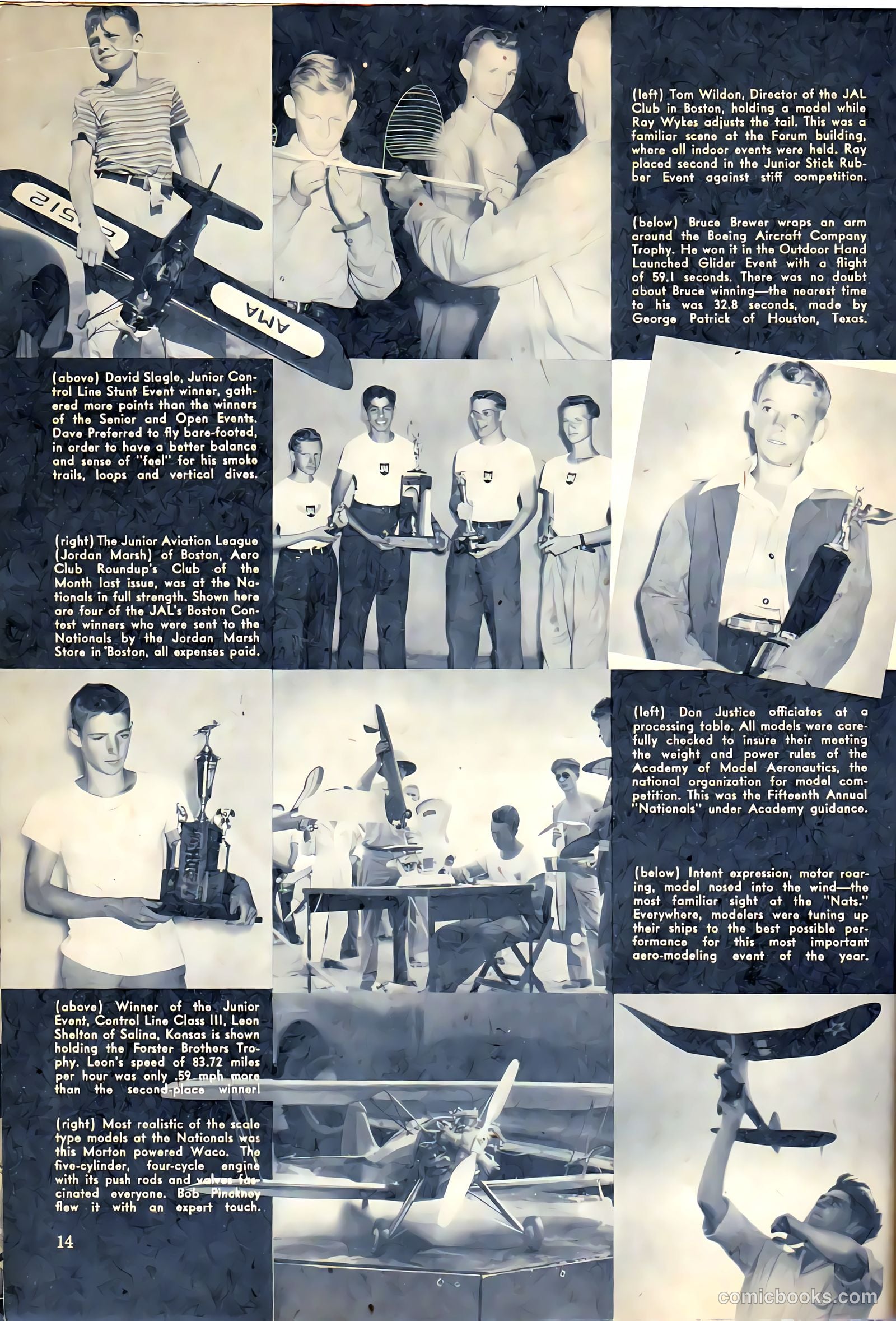 Aviation Adventures and Model Building #17 (1947) — page 14 of 60