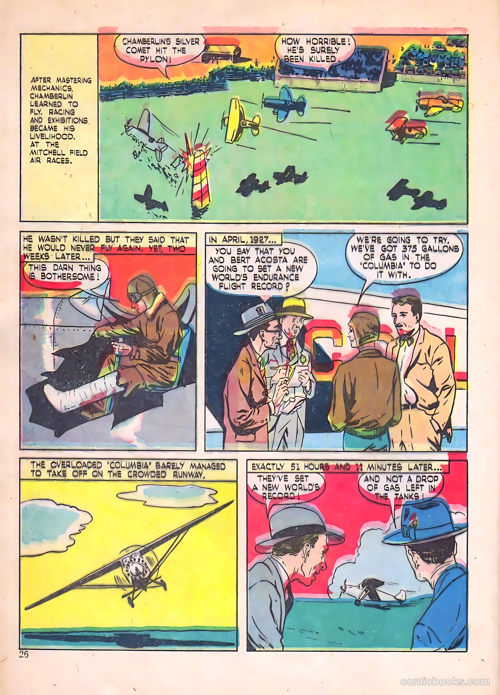 Aviation Adventures and Model Building #17 (1947) — page 26 of 60