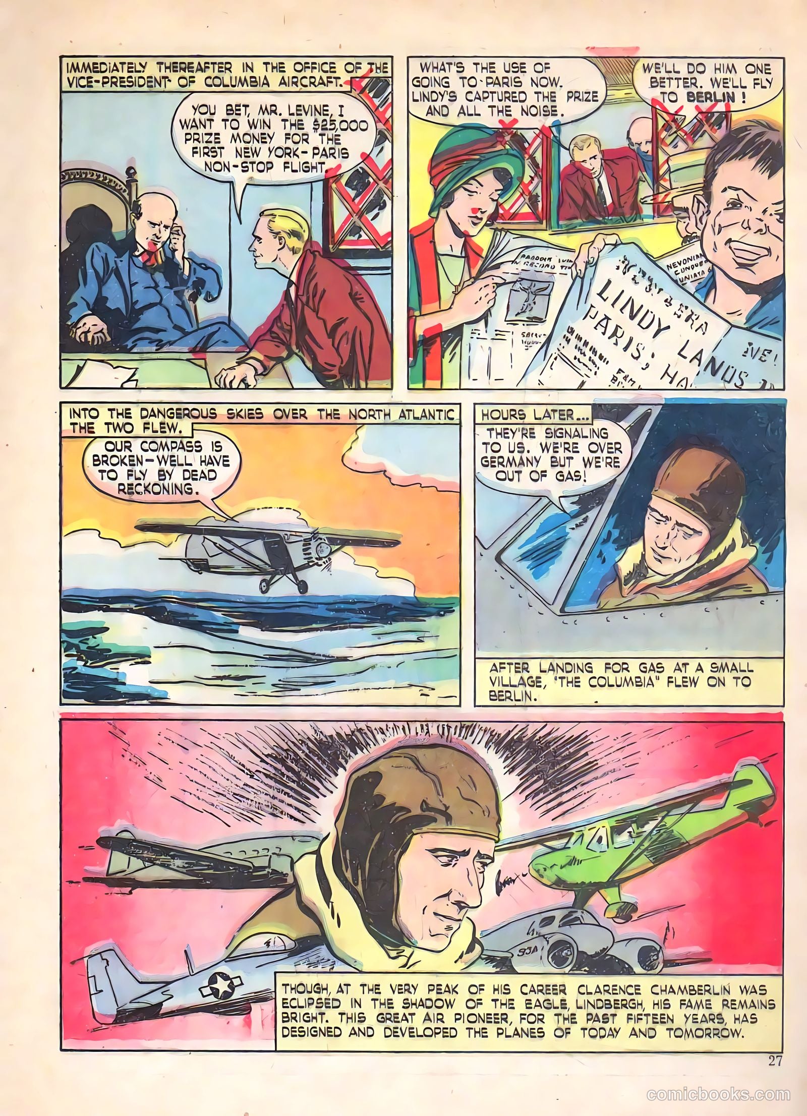 Aviation Adventures and Model Building #17 (1947) — page 27 of 60