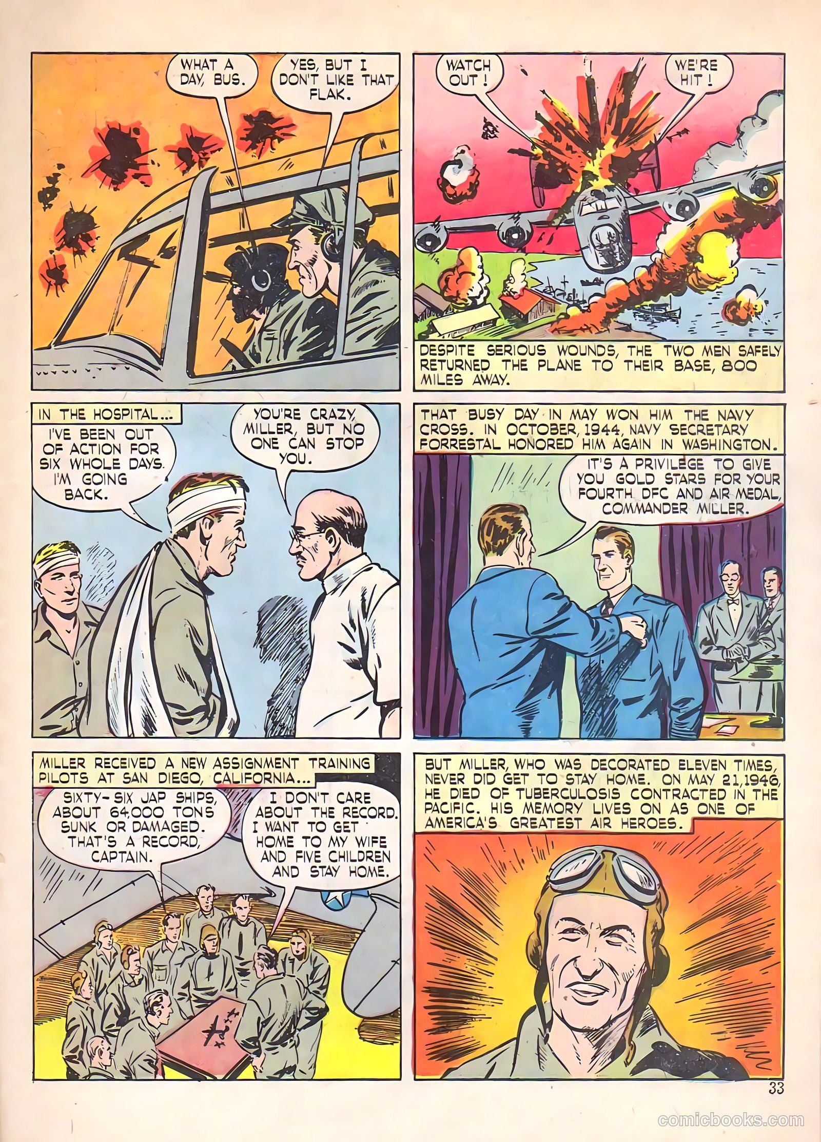 Aviation Adventures and Model Building #17 (1947) — page 33 of 60