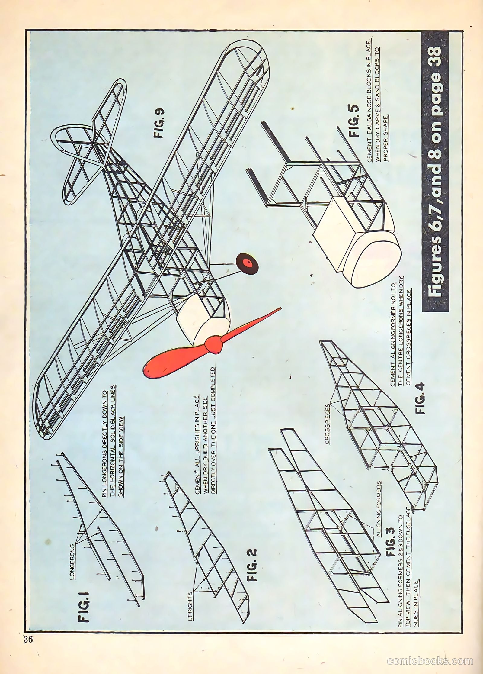 Aviation Adventures and Model Building #17 (1947) — page 36 of 60