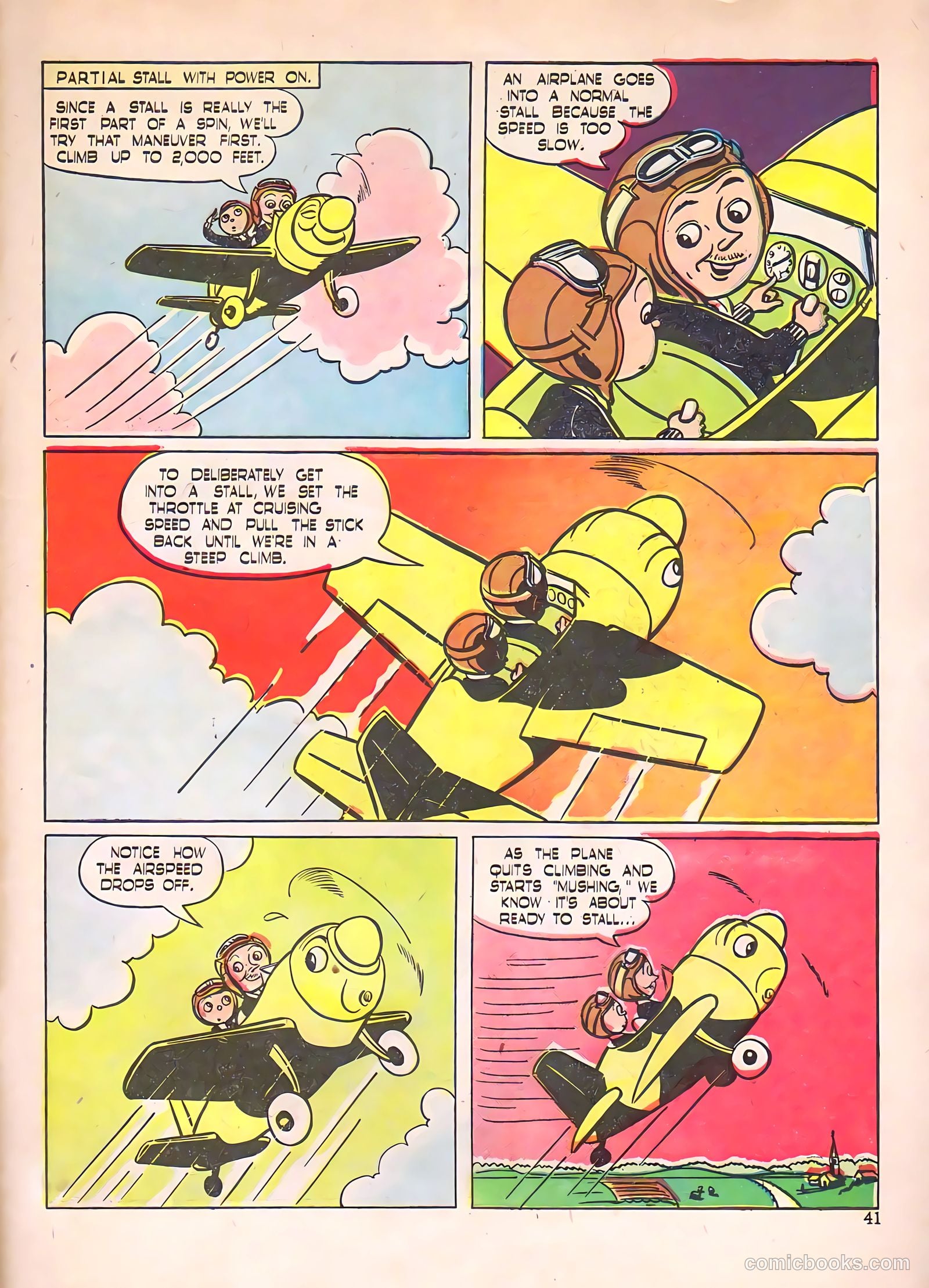 Aviation Adventures and Model Building #17 (1947) — page 41 of 60