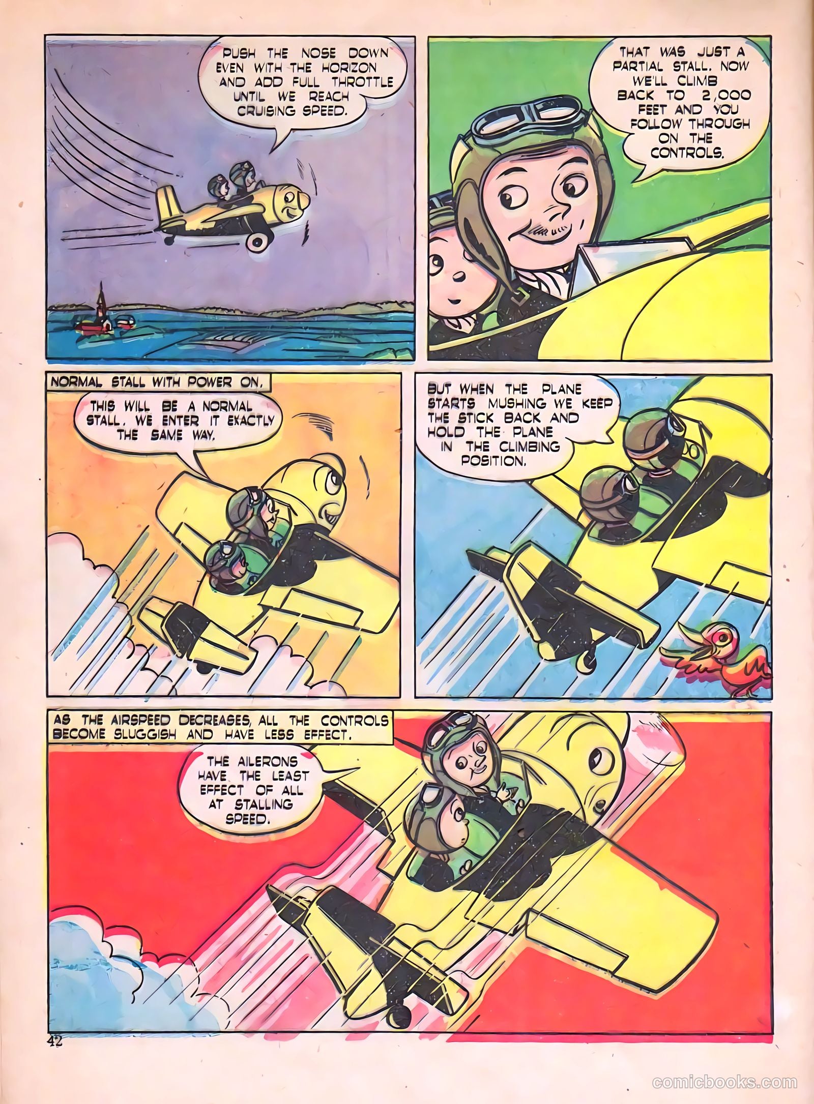 Aviation Adventures and Model Building #17 (1947) — page 42 of 60