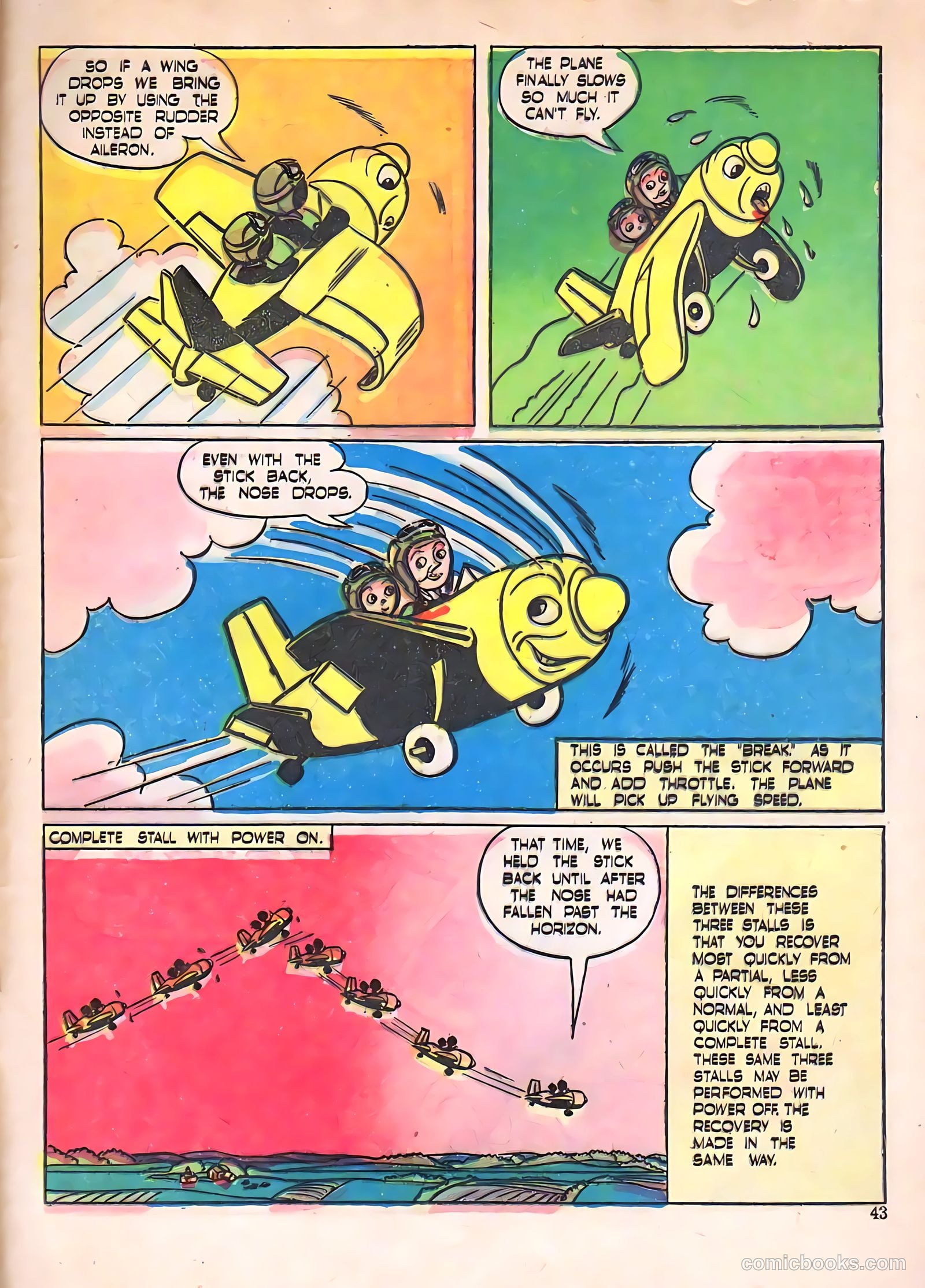 Aviation Adventures and Model Building #17 (1947) — page 43 of 60
