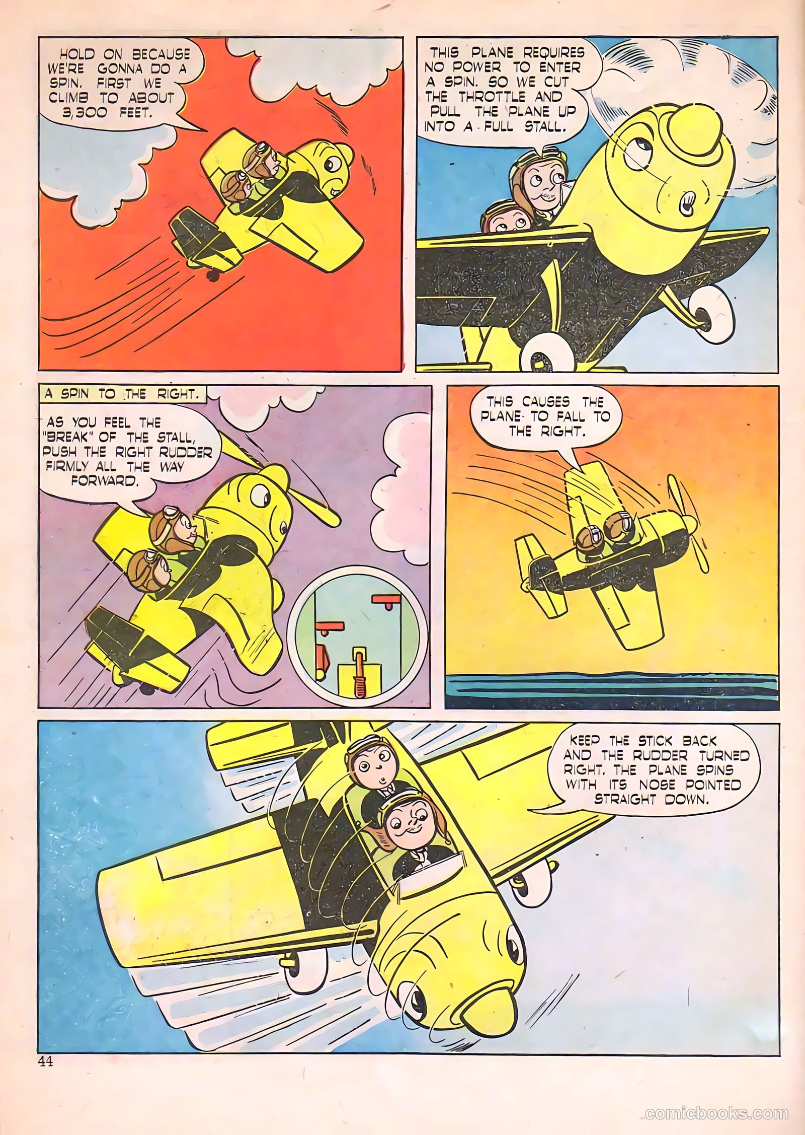 Aviation Adventures and Model Building #17 (1947) — page 44 of 60