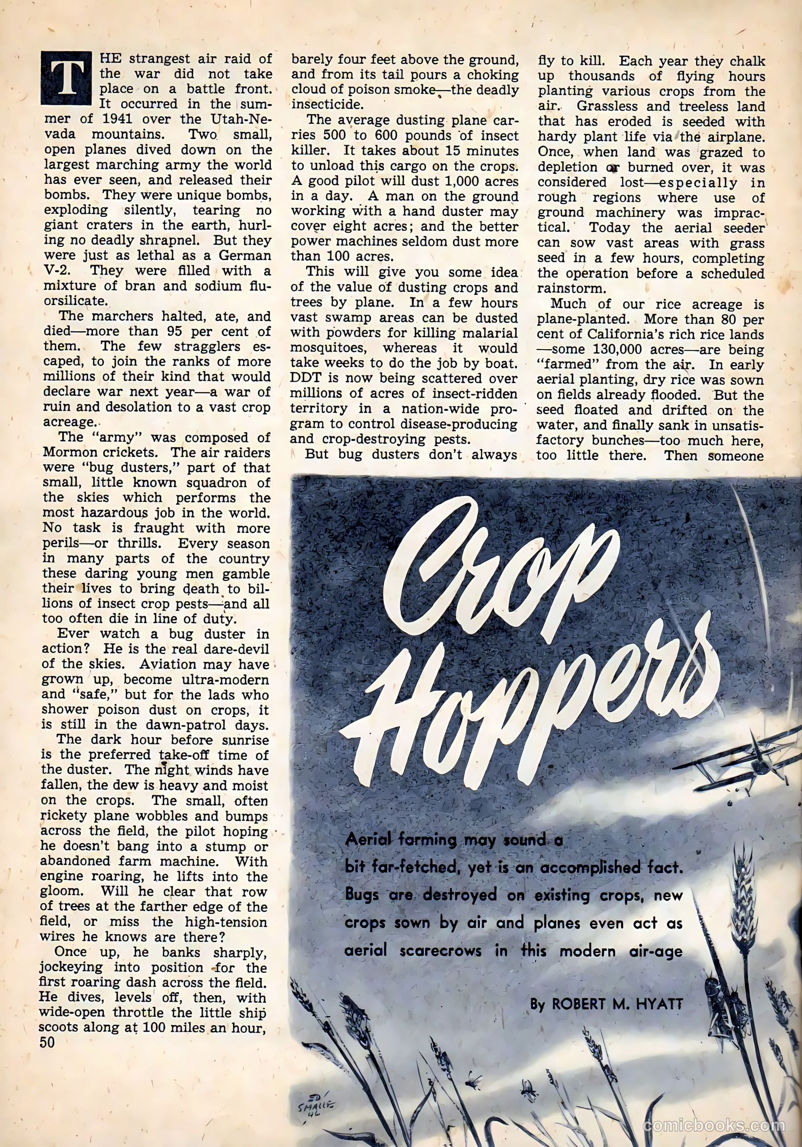 Aviation Adventures and Model Building #17 (1947) — page 50 of 60