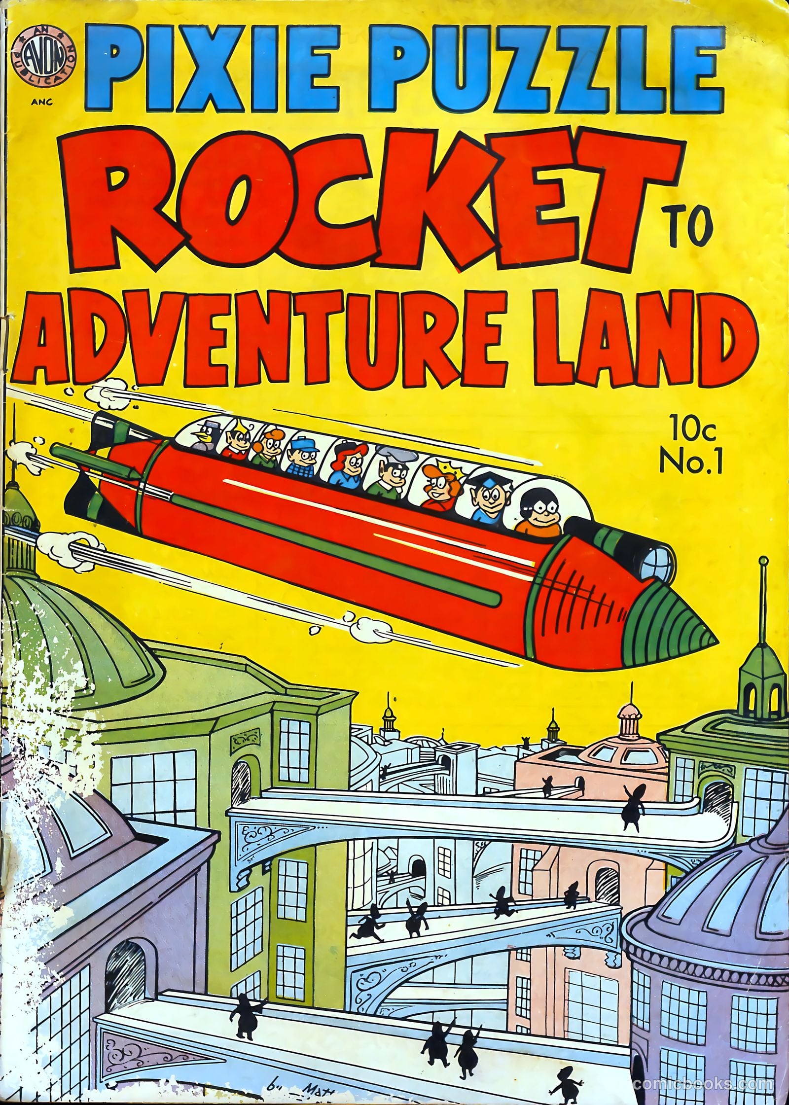 Pixie Puzzle Rocket to Adventureland #1