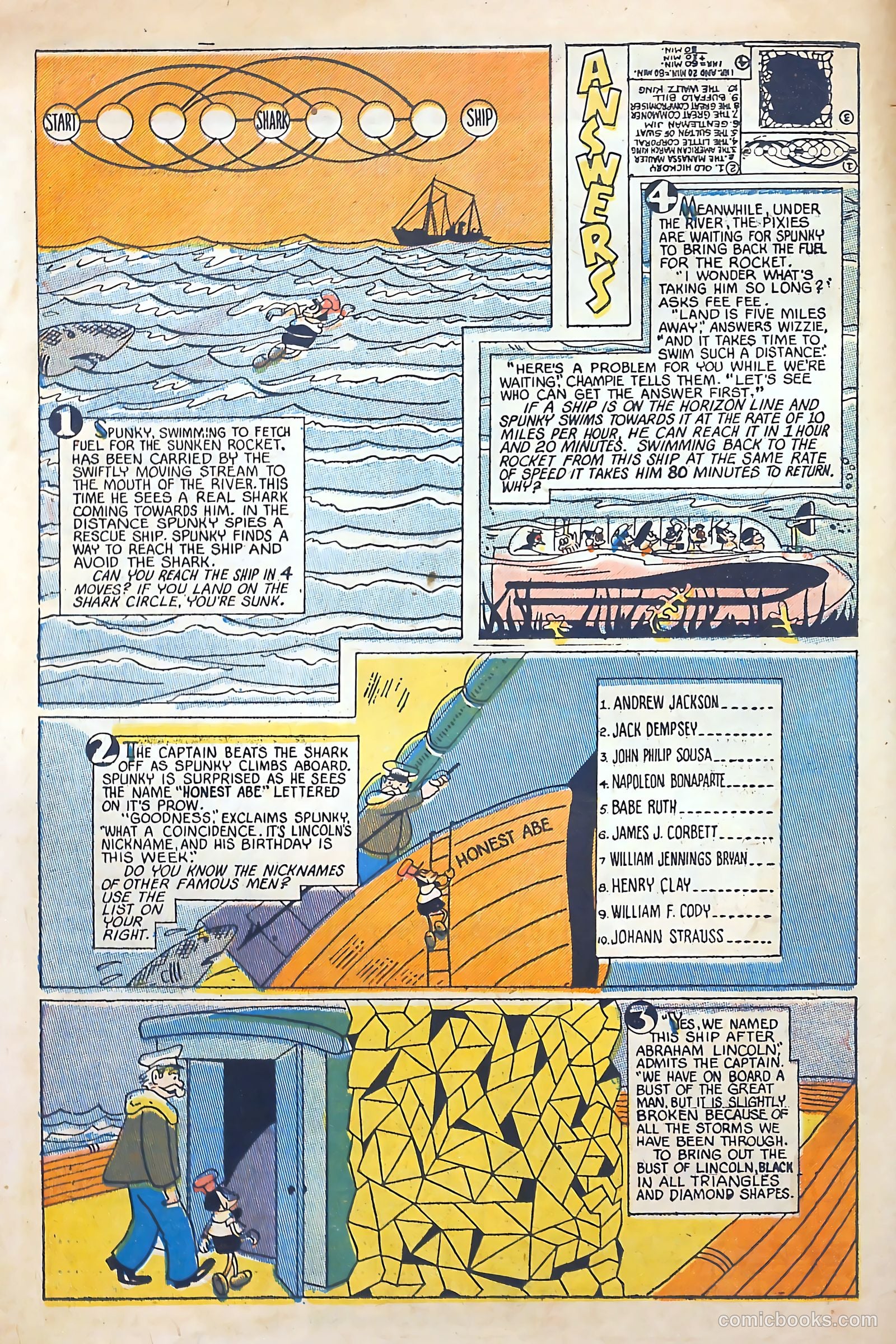 Pixie Puzzle Rocket to Adventureland #1 (1952) — page 11 of 37