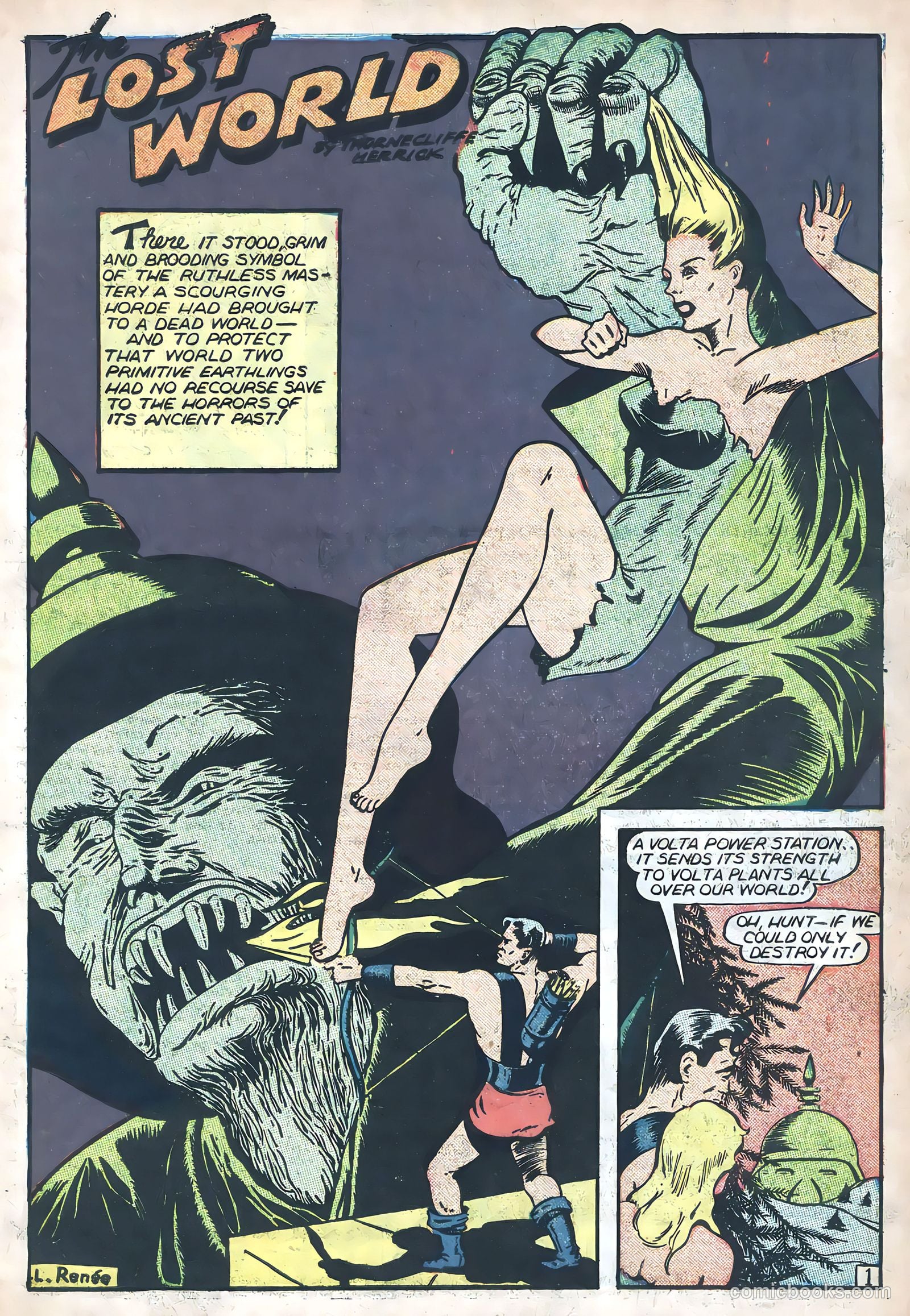 Planet Comics #1 (1958) — page 3 of 36