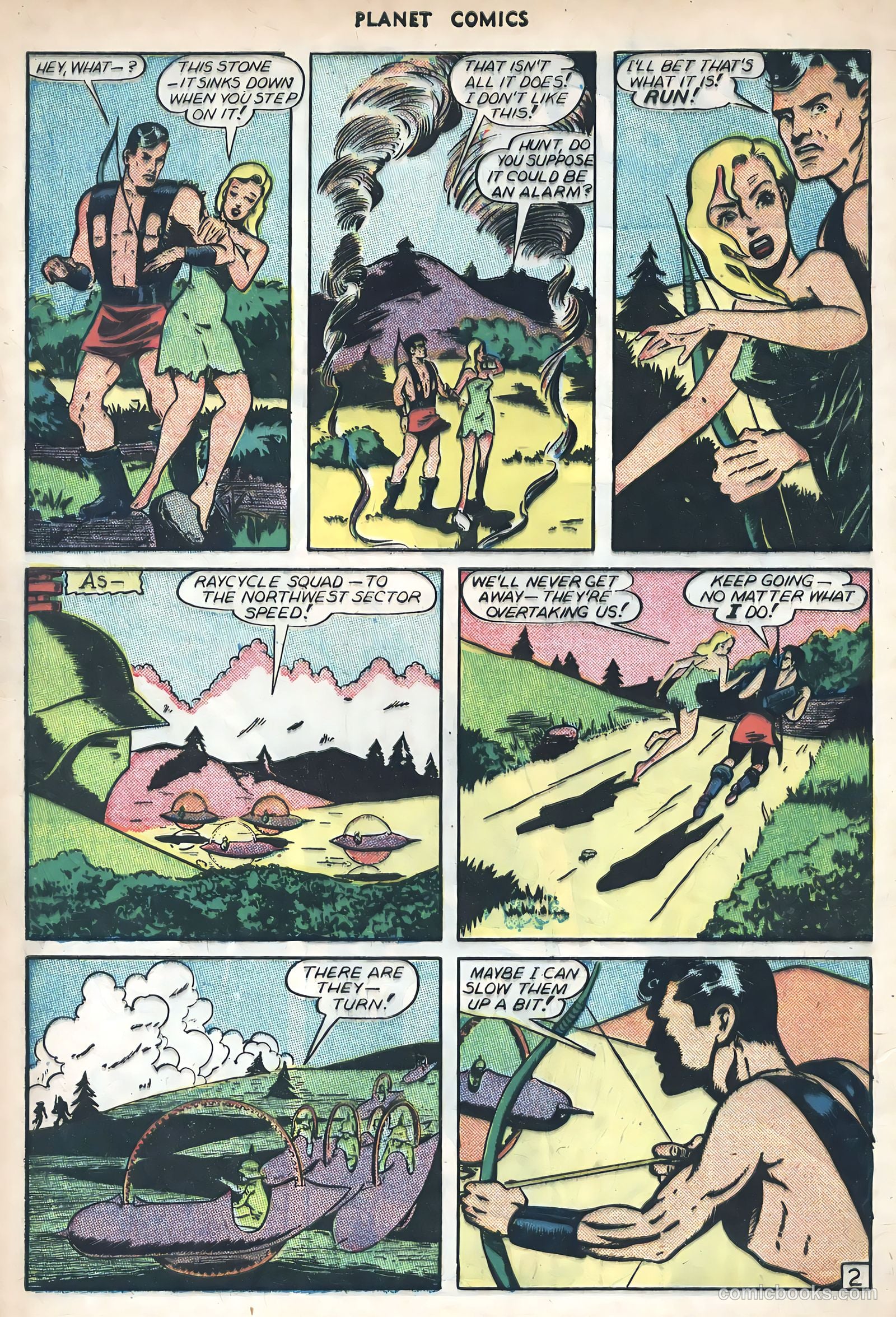 Planet Comics #1 (1958) — page 4 of 36