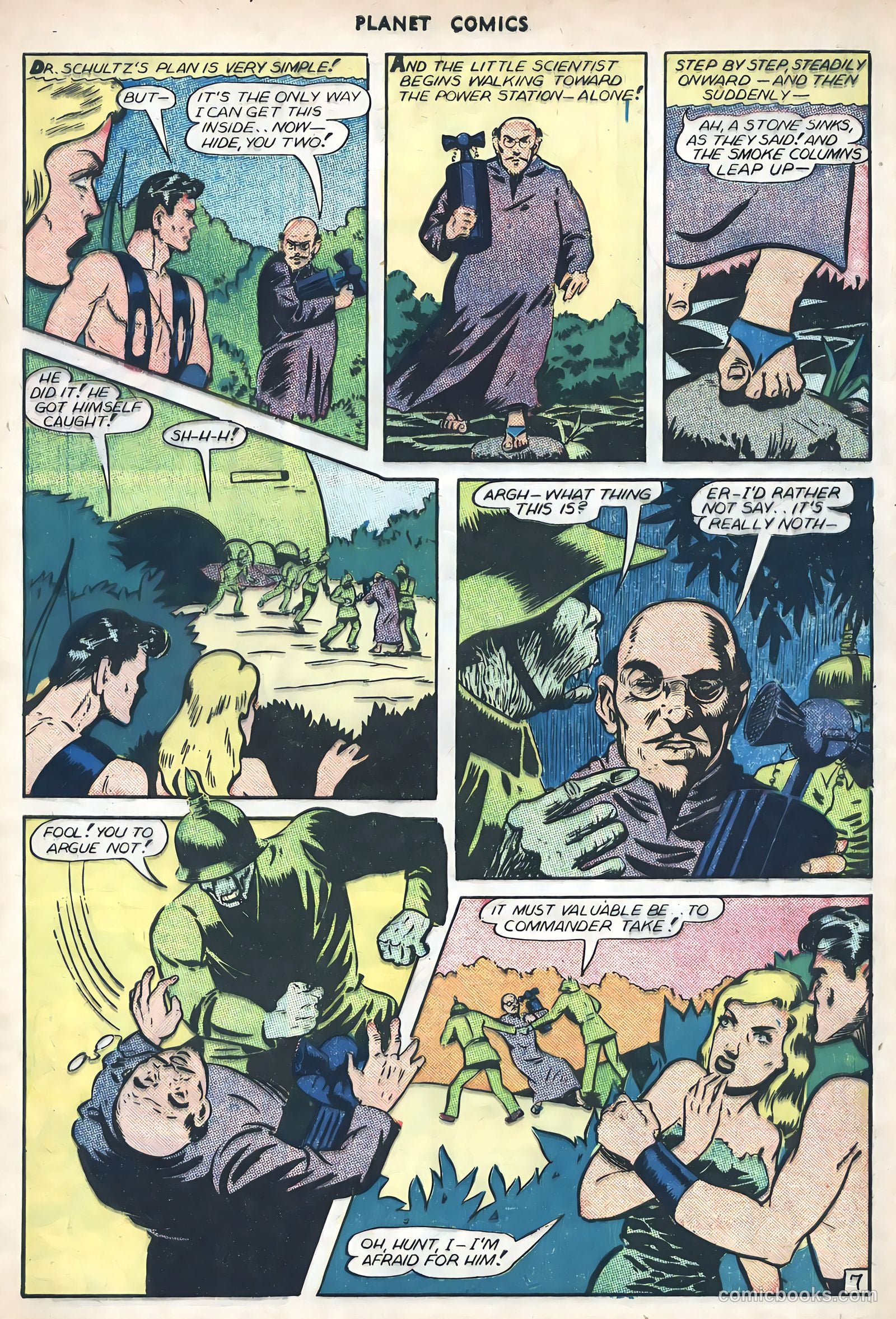 Planet Comics #1 (1958) — page 9 of 36