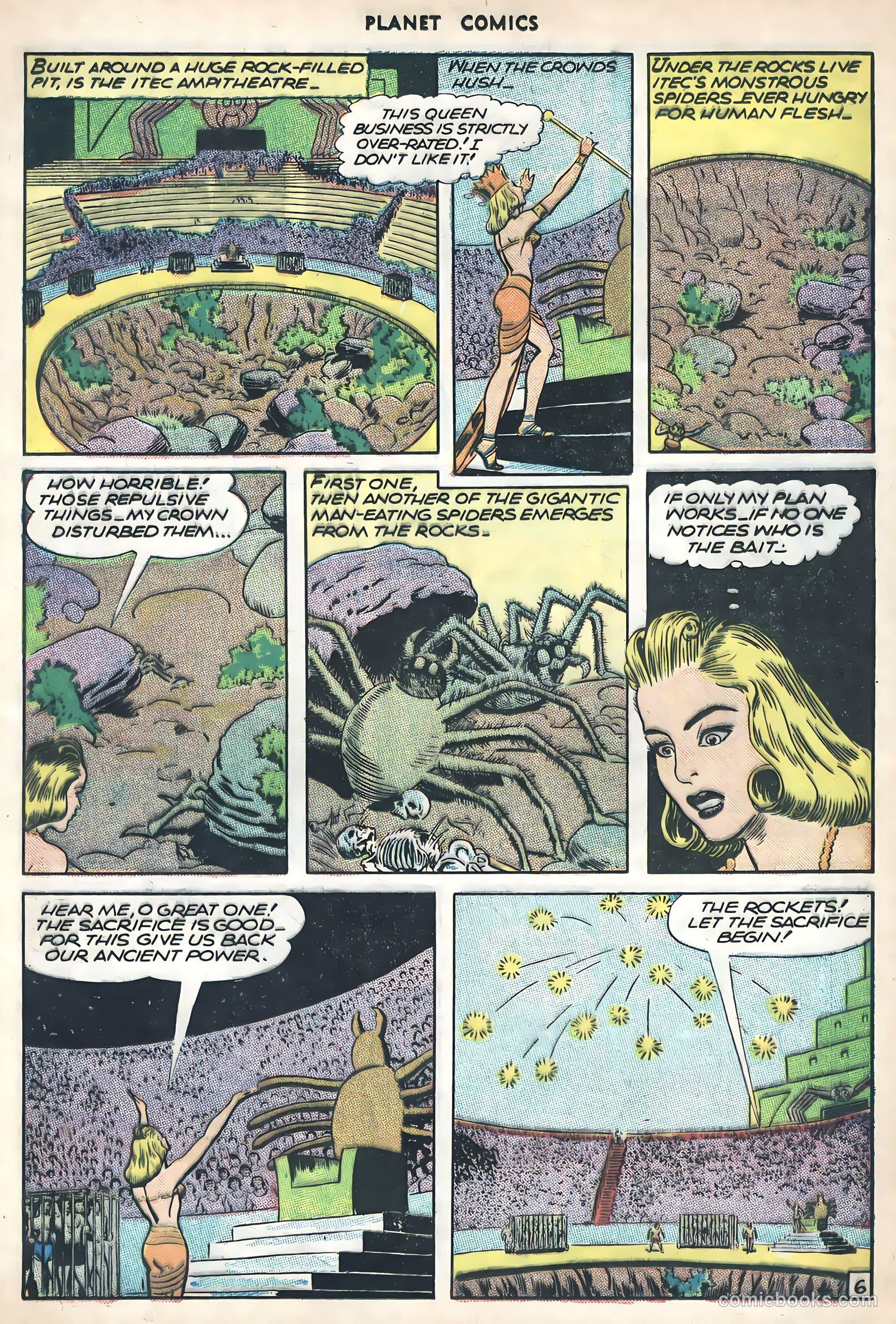 Planet Comics #1 (1958) — page 17 of 36