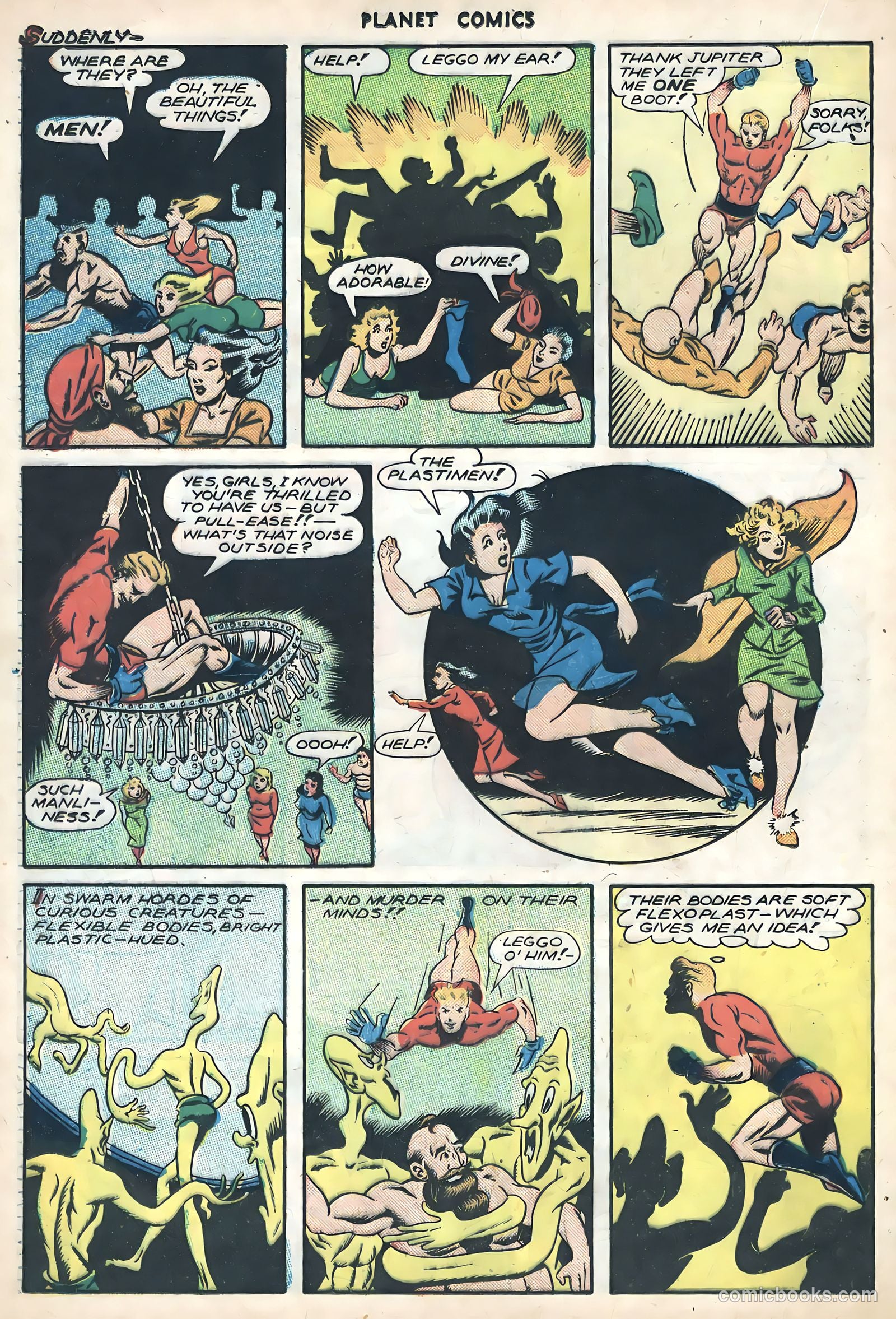 Planet Comics #1 (1958) — page 24 of 36