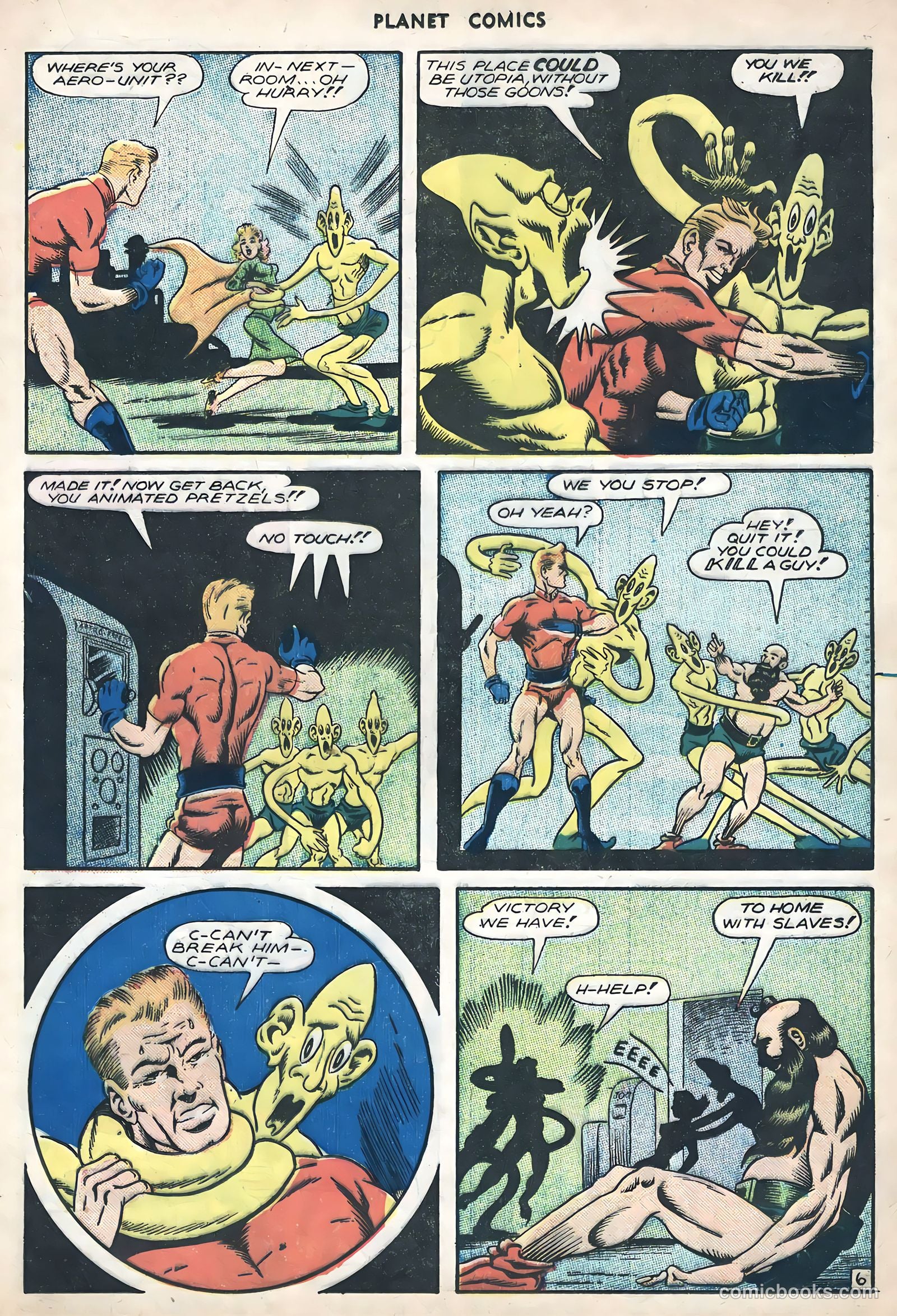 Planet Comics #1 (1958) — page 25 of 36