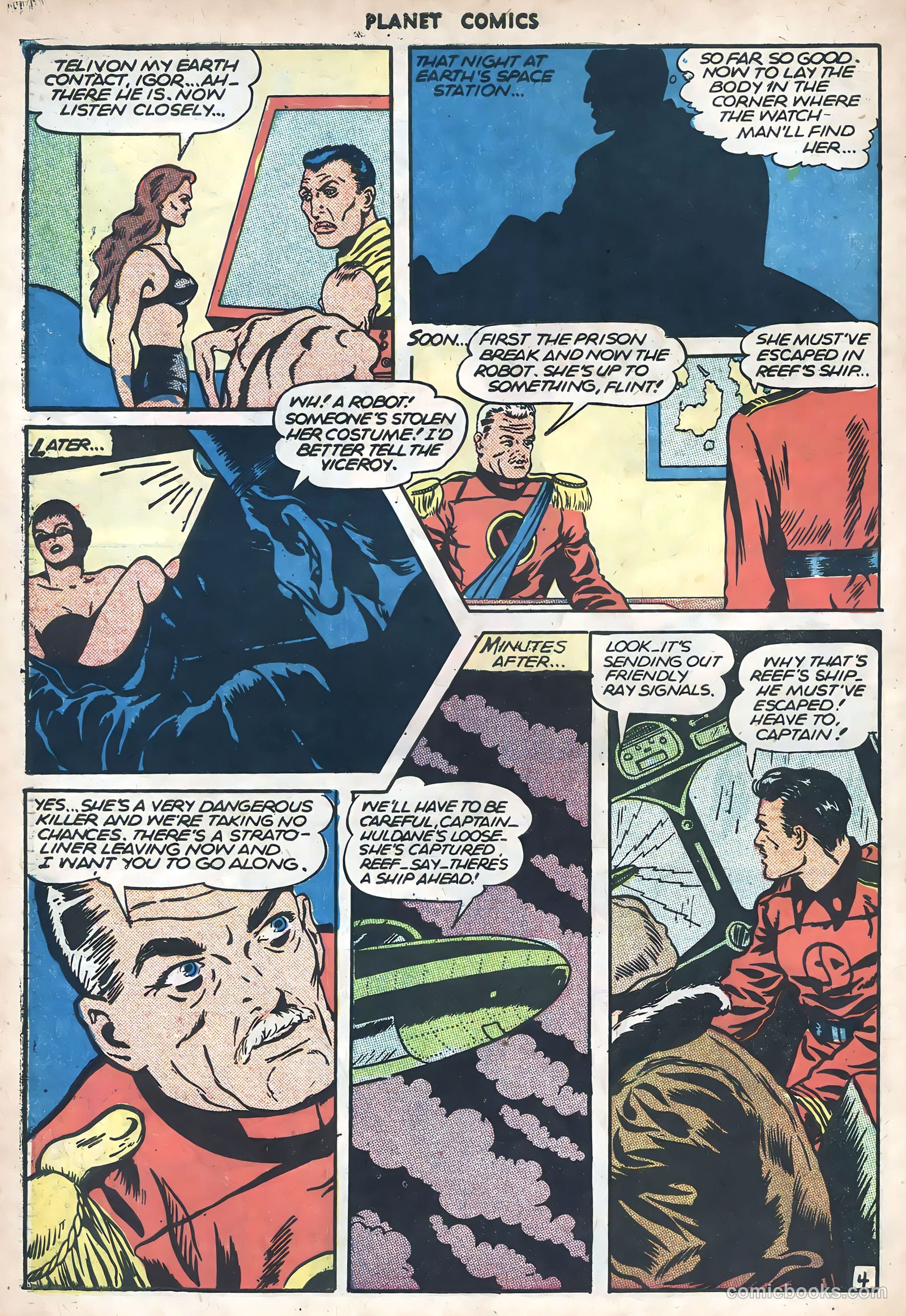 Planet Comics #1 (1958) — page 30 of 36