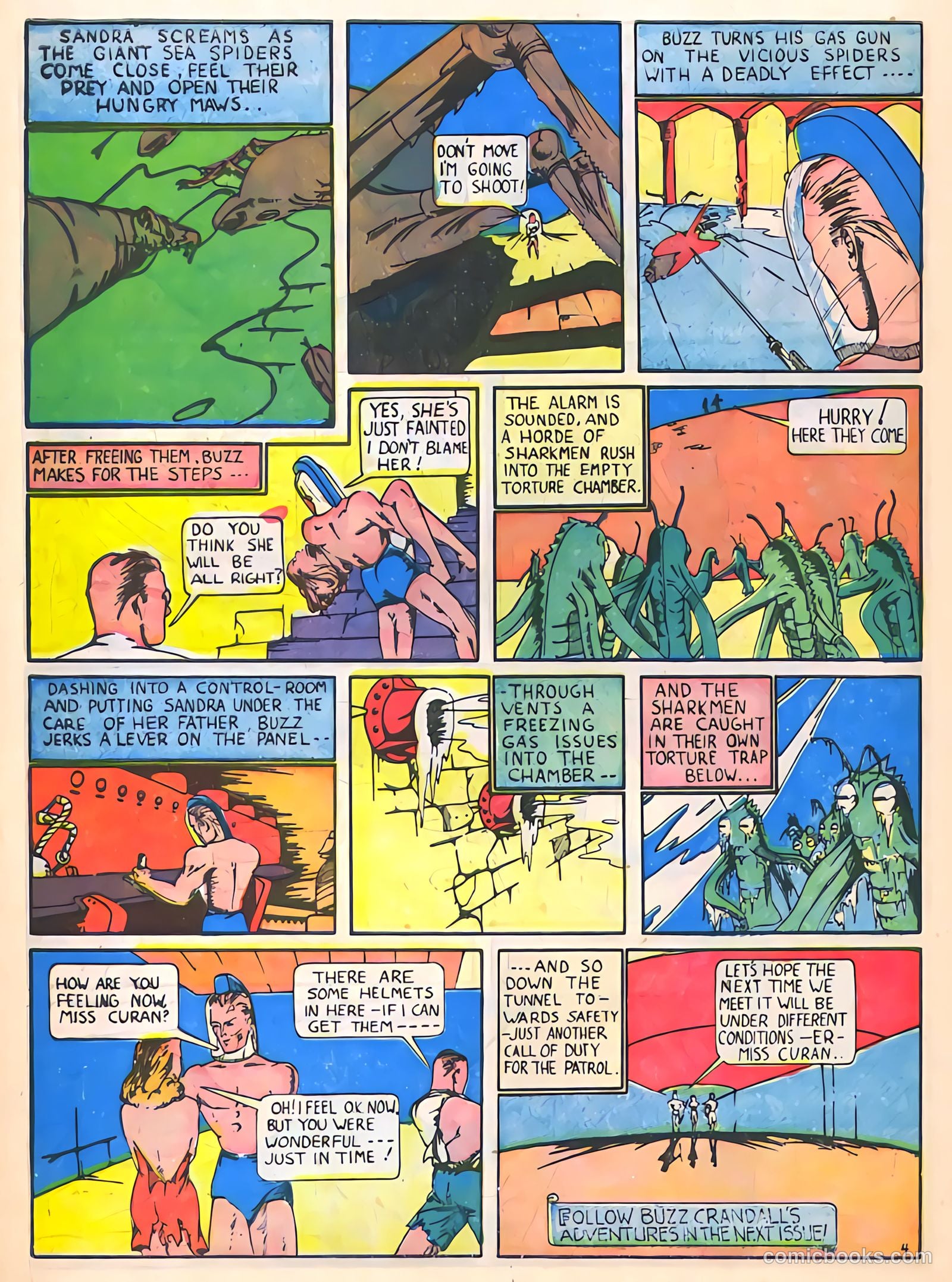 Planet Comics #1 (1940) — page 54 of 68