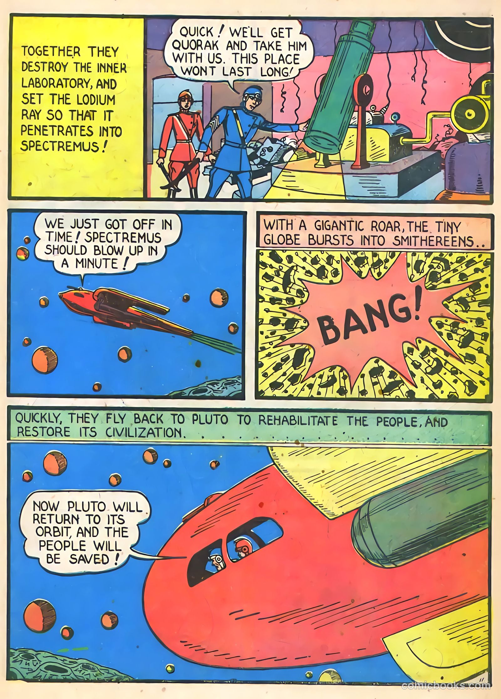 Planet Comics #1 (1940) — page 65 of 68