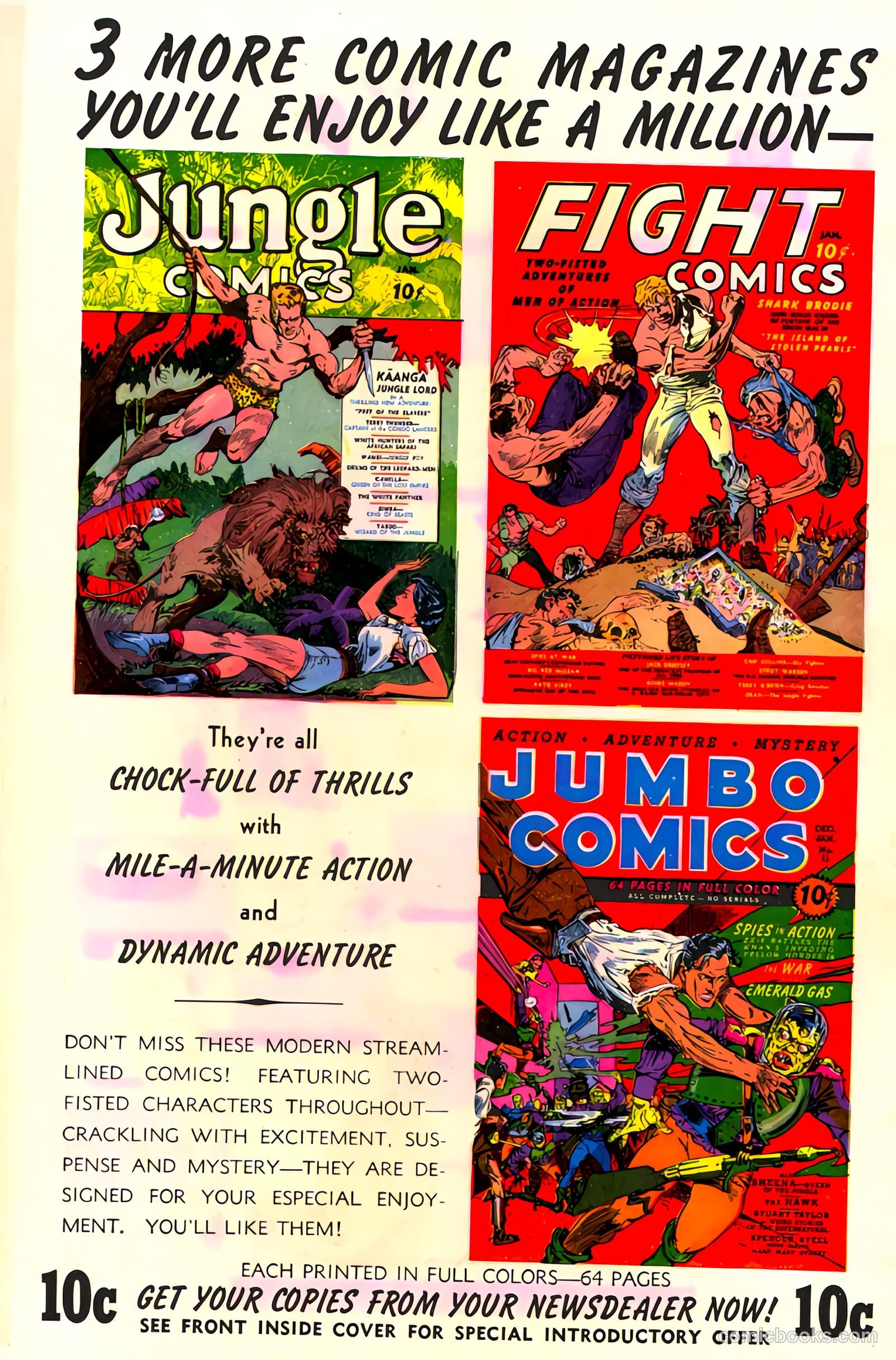Planet Comics #1 (1940) — page 67 of 68