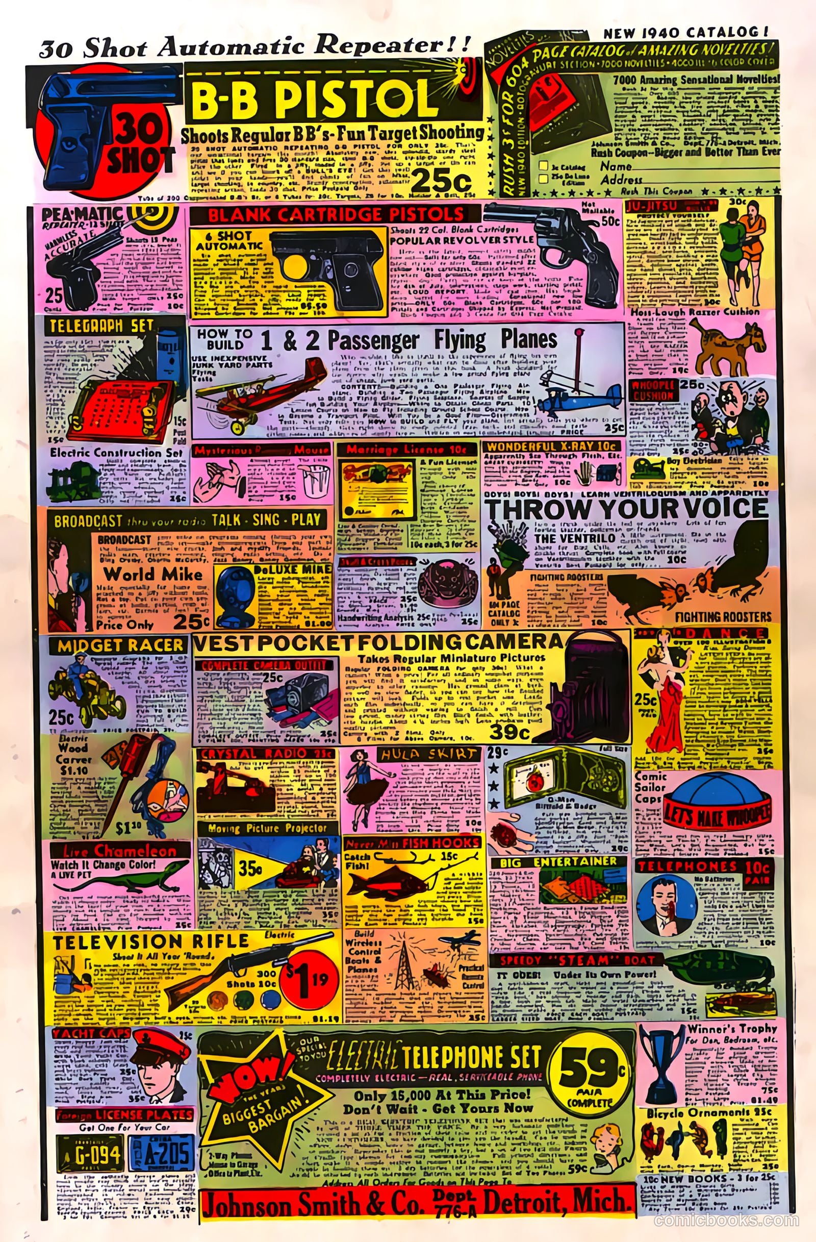 Planet Comics #1 (1940) — page 68 of 68