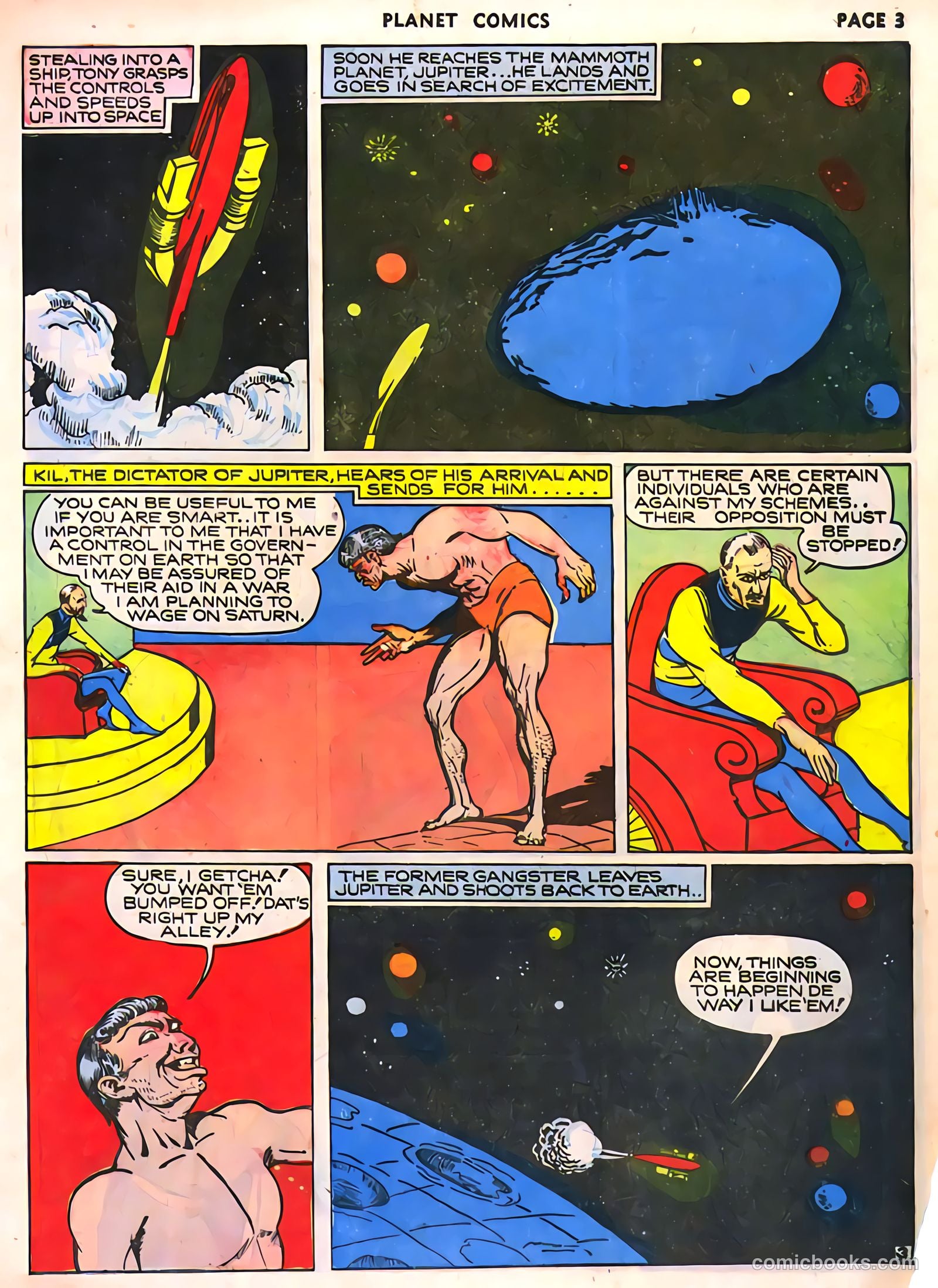 Planet Comics #10 (1941) — page 5 of 68