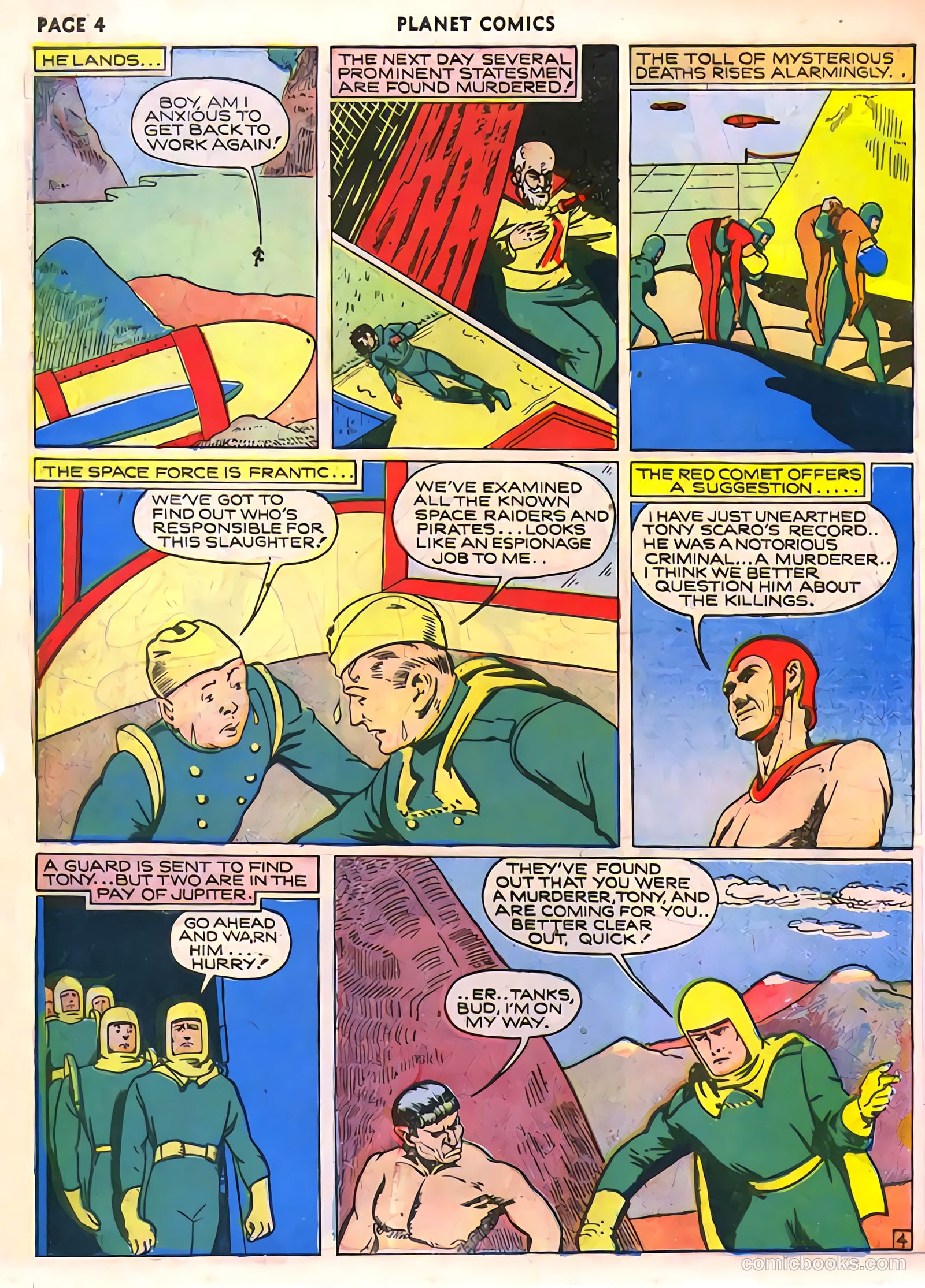 Planet Comics #10 (1941) — page 6 of 68