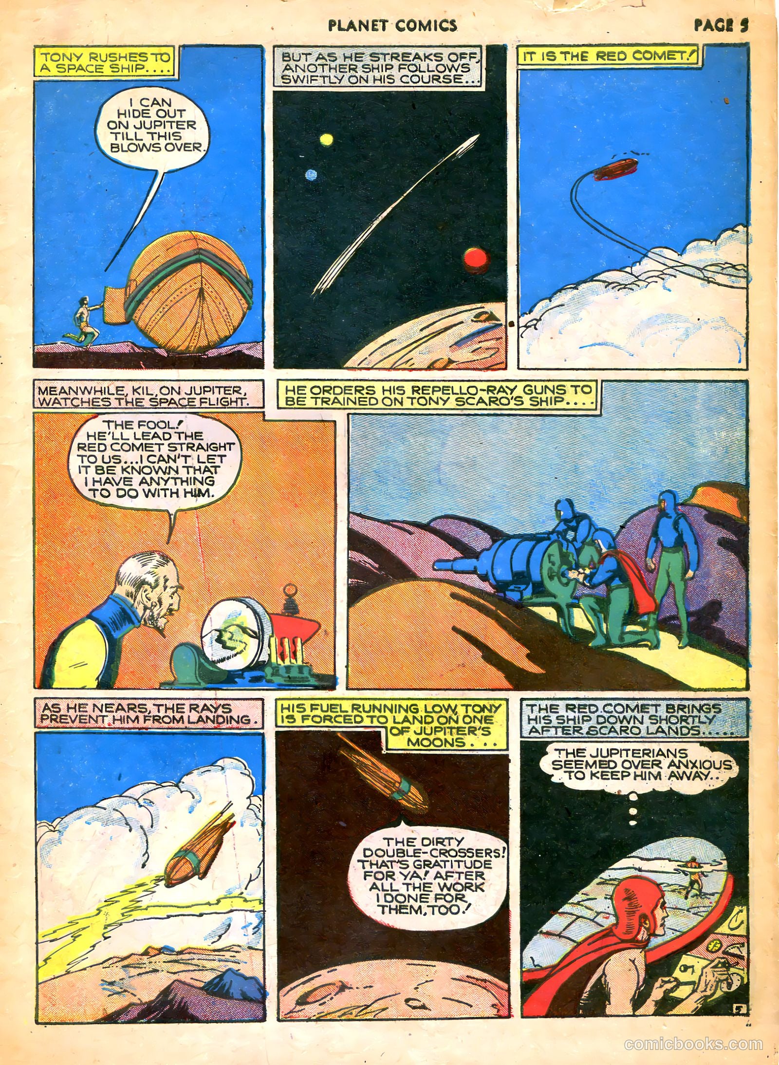 Planet Comics #10 (1941) — page 7 of 68