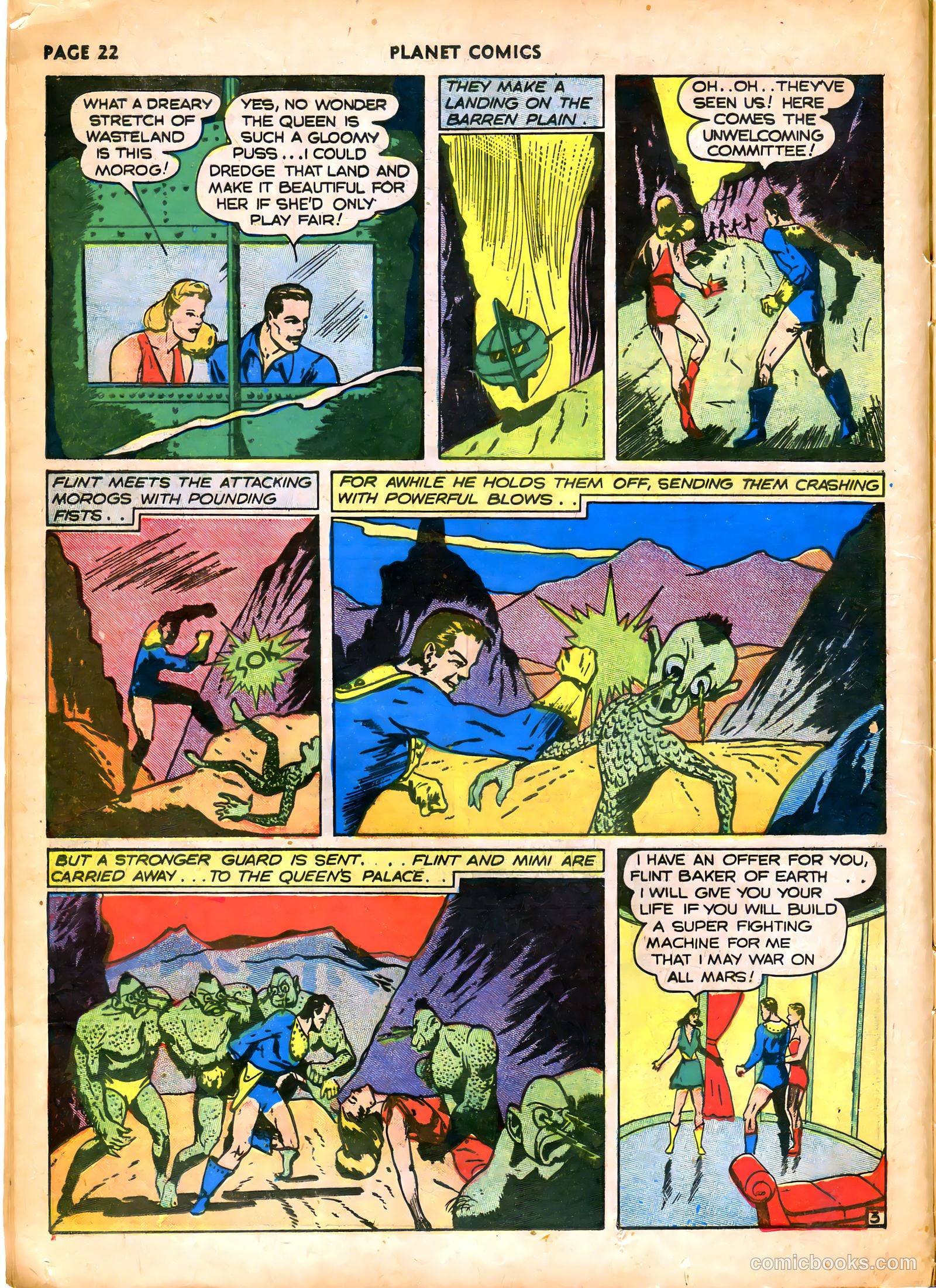 Planet Comics #10 (1941) — page 24 of 68