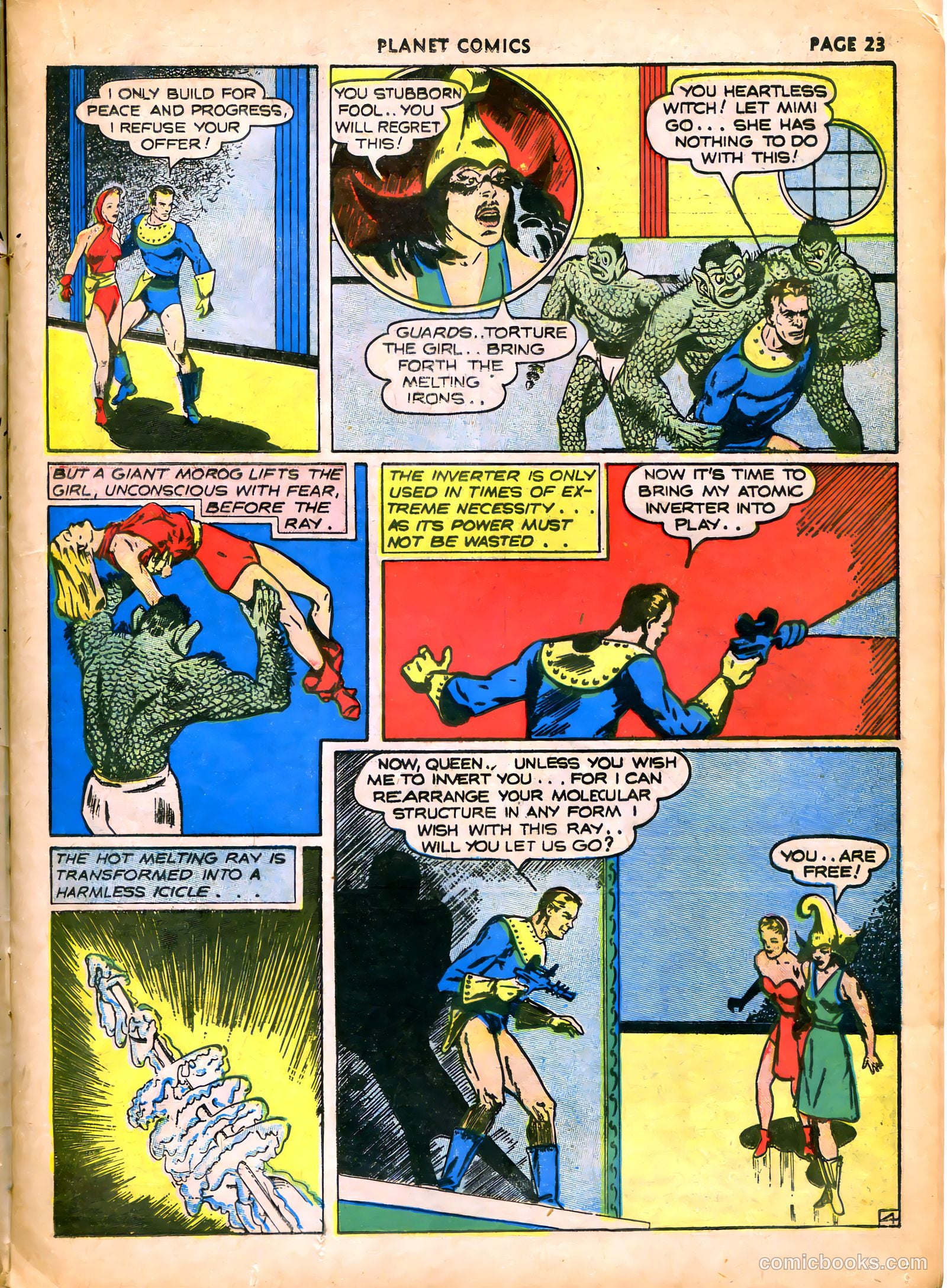 Planet Comics #10 (1941) — page 25 of 68
