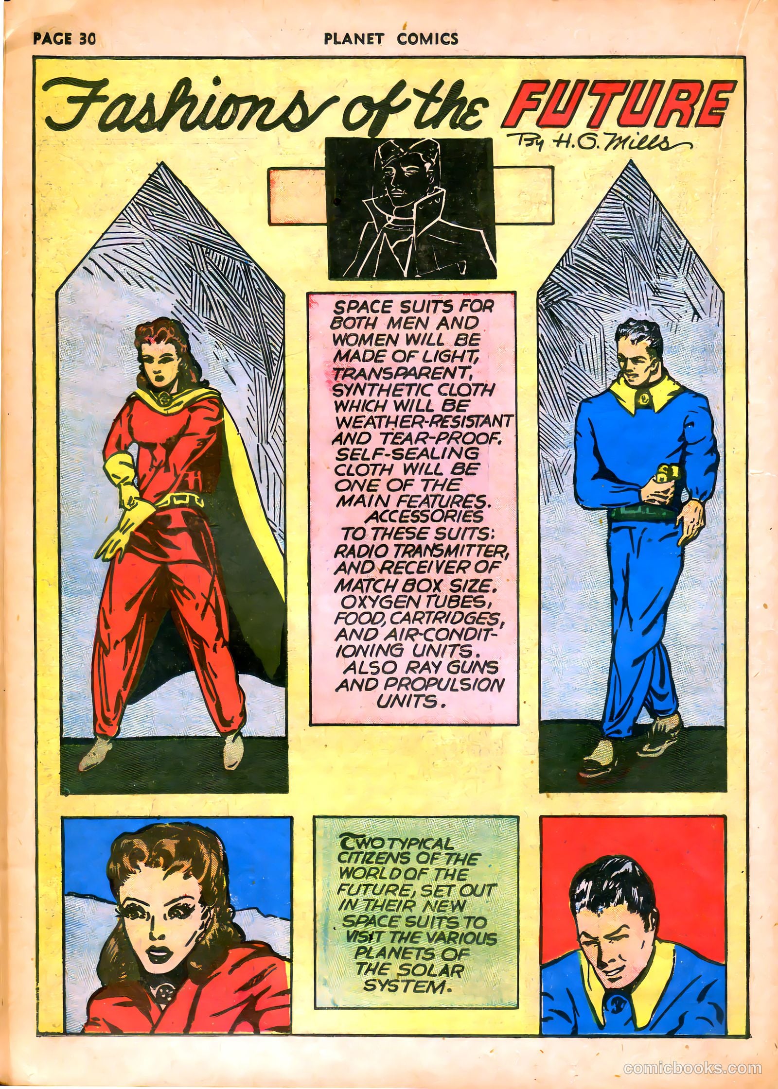 Planet Comics #10 (1941) — page 32 of 68