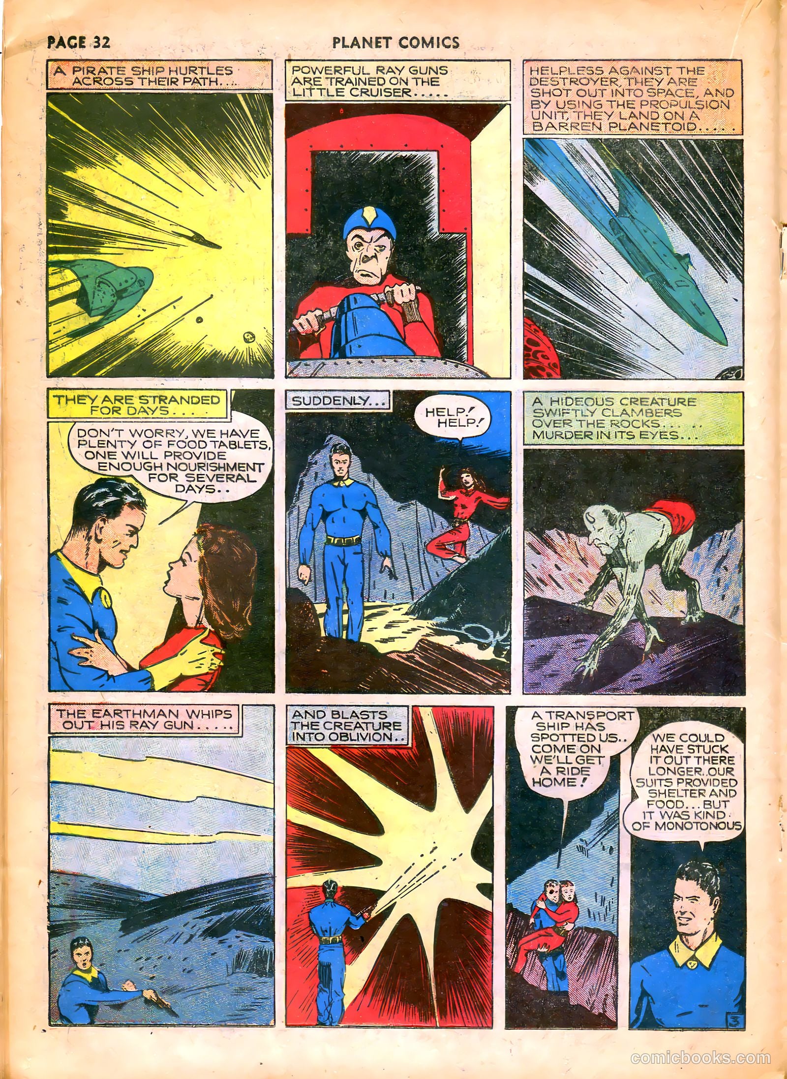 Planet Comics #10 (1941) — page 34 of 68