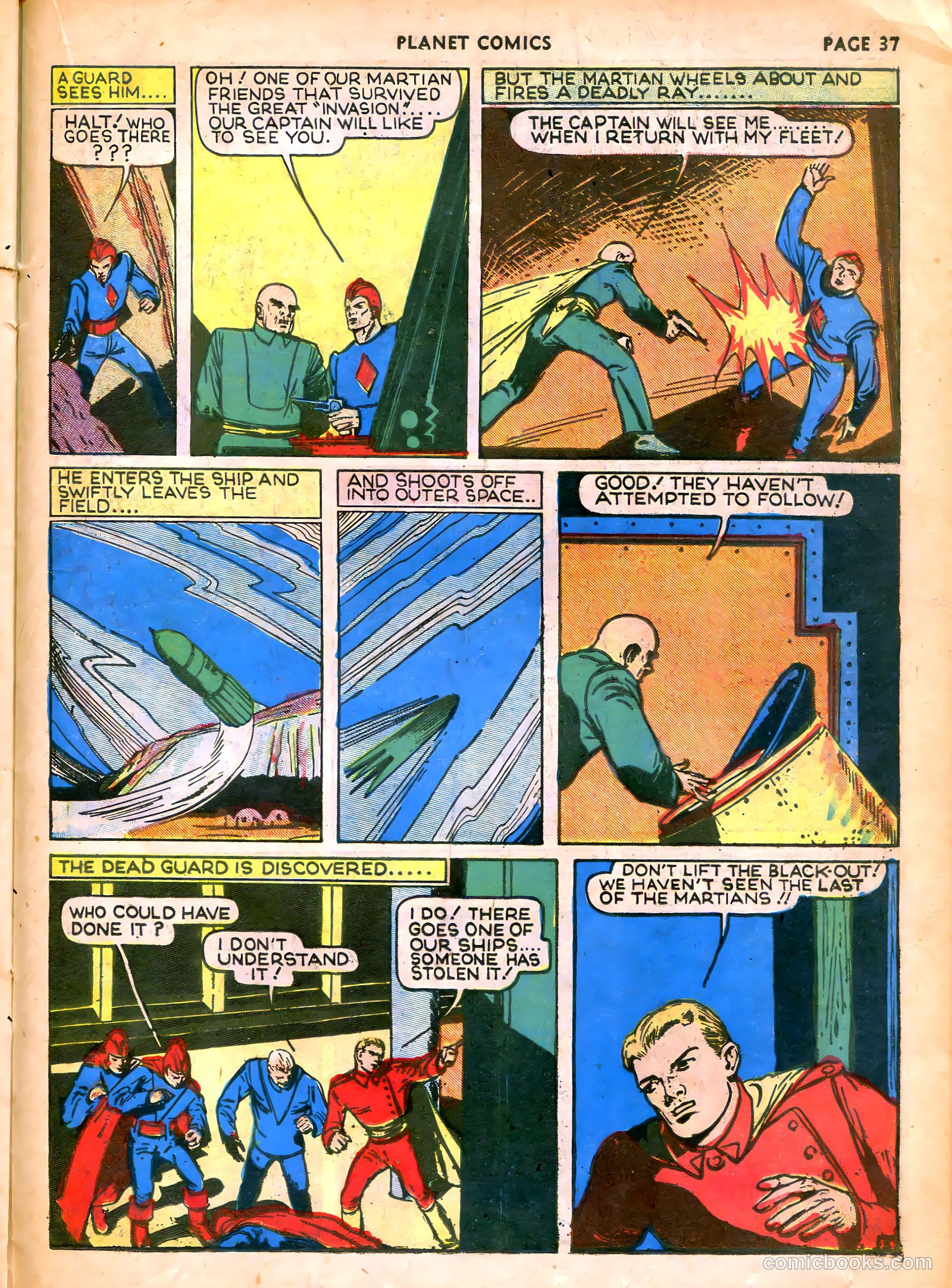 Planet Comics #10 (1941) — page 39 of 68