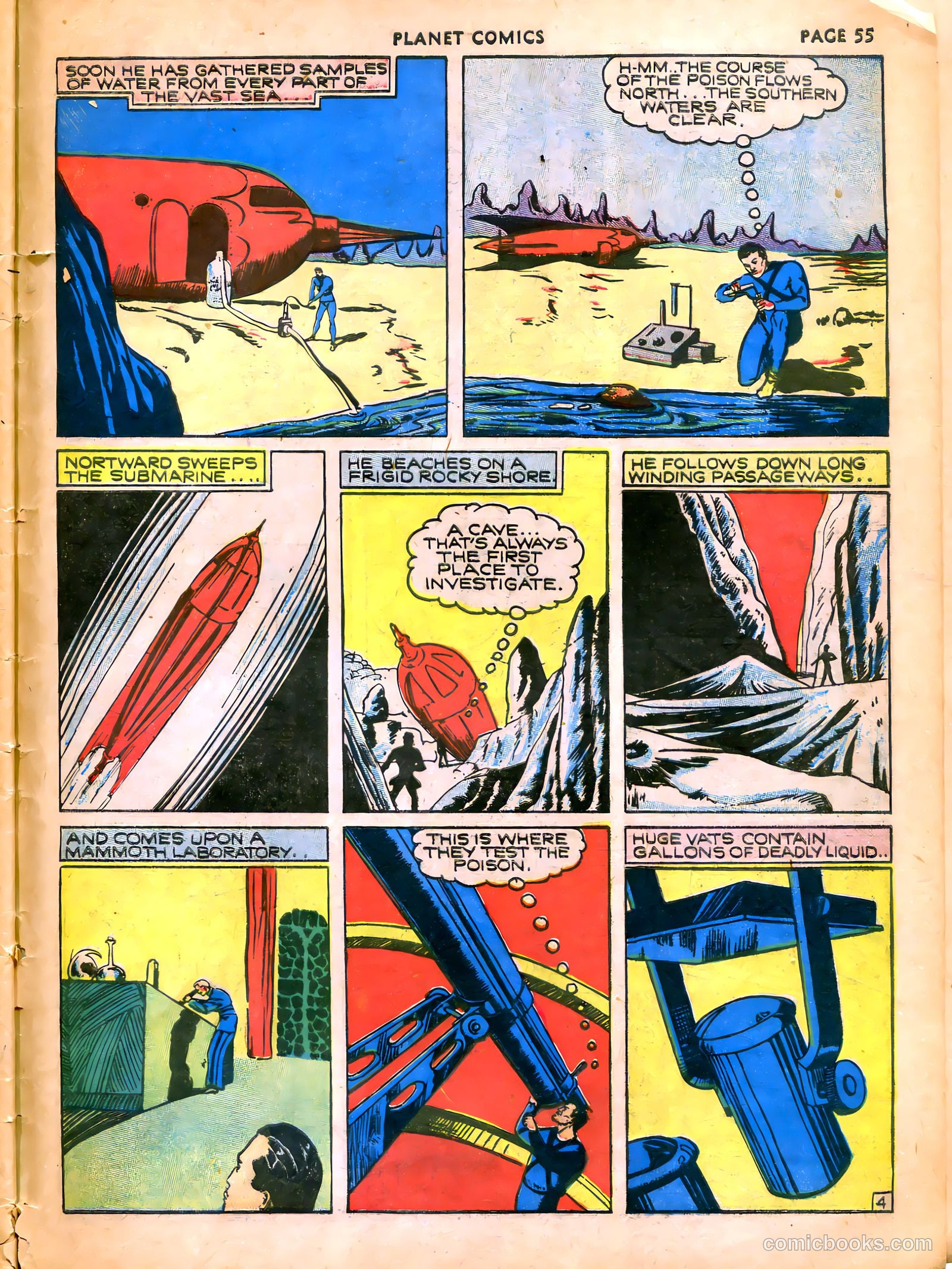 Planet Comics #10 (1941) — page 57 of 68
