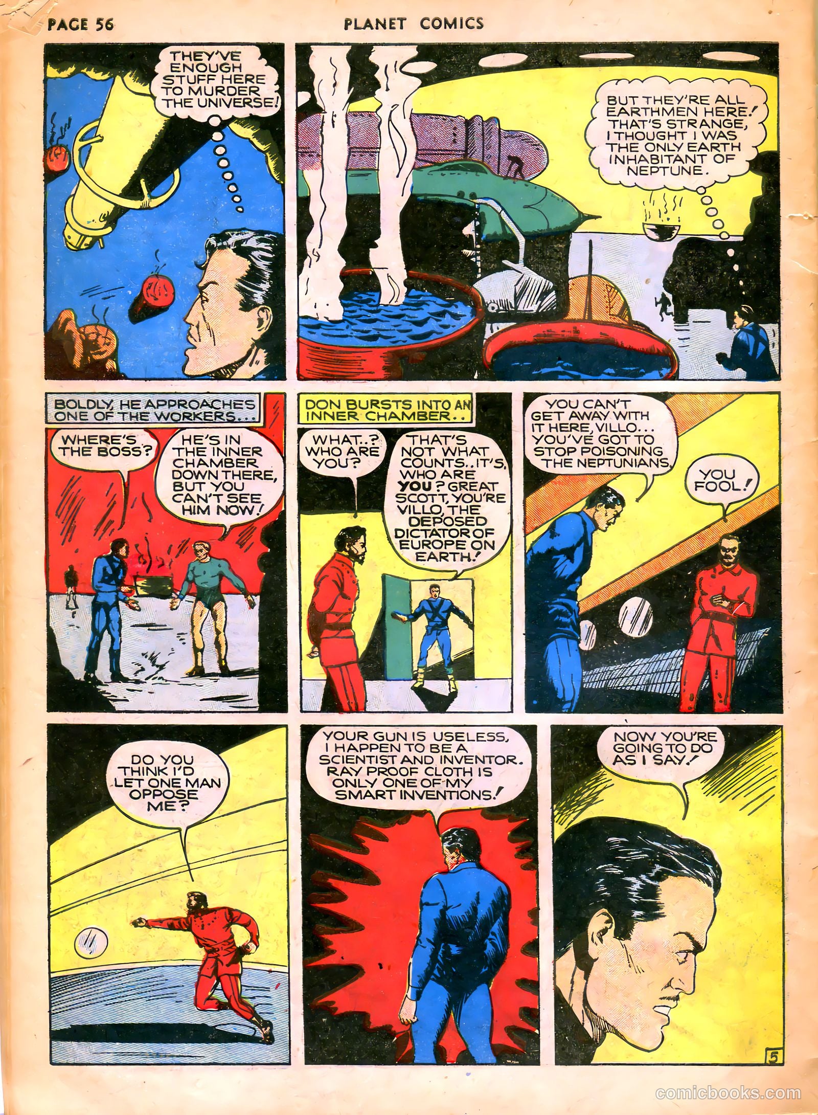 Planet Comics #10 (1941) — page 58 of 68