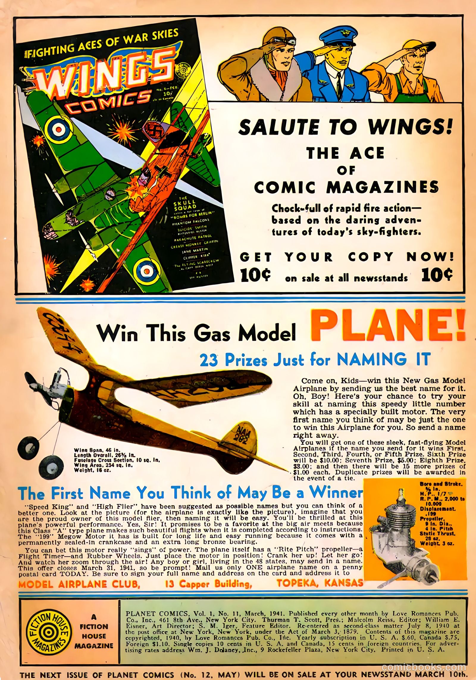 Planet Comics #11 (1941) — page 2 of 68