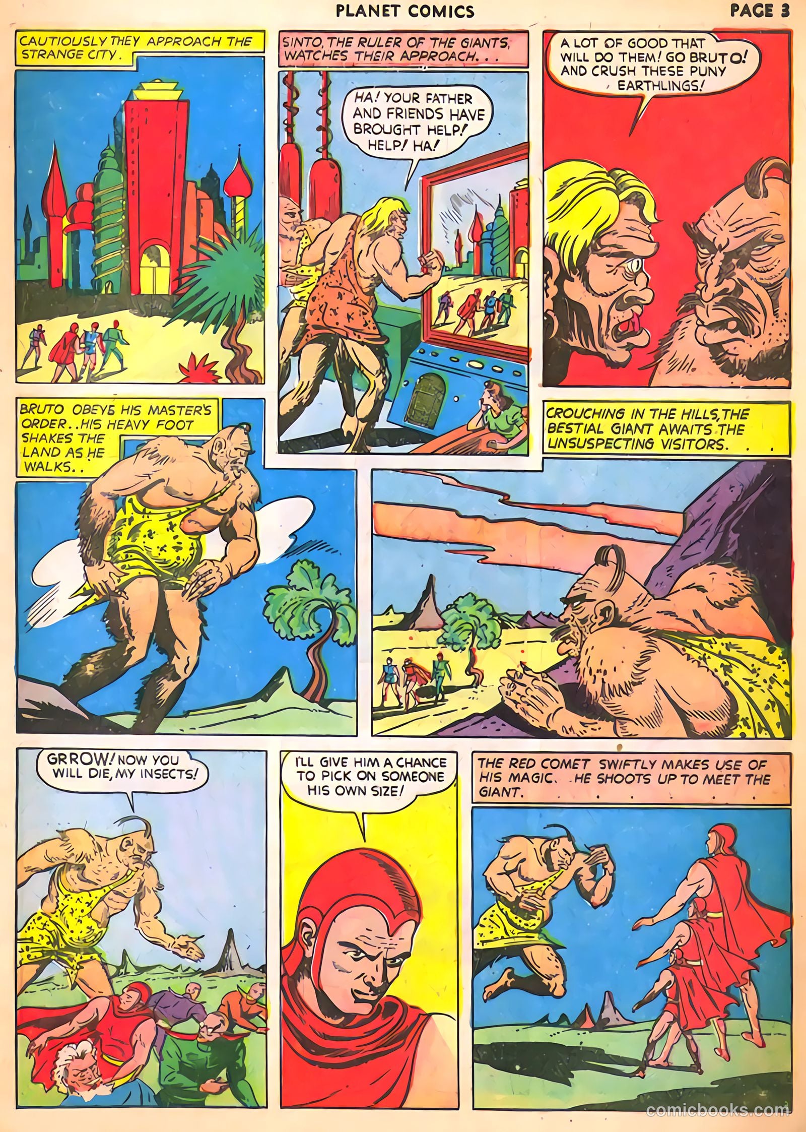 Planet Comics #11 (1941) — page 5 of 68