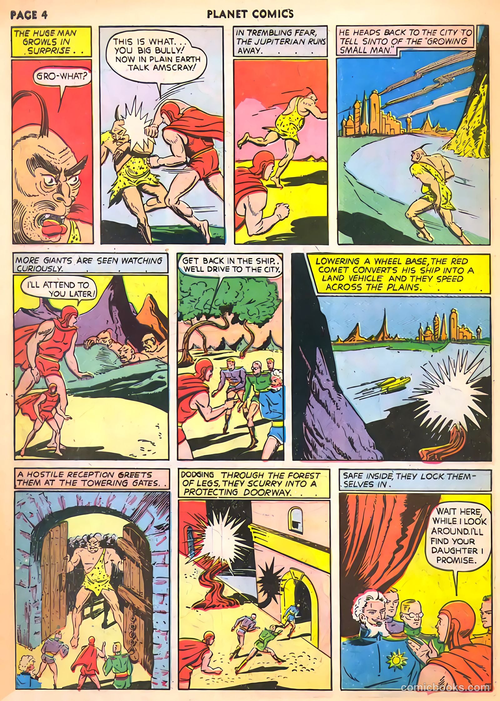Planet Comics #11 (1941) — page 6 of 68